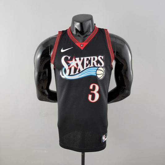 2001 Philadelphia Iverson #3 Retro Basketball Jersey