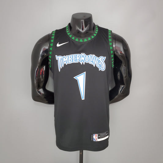 2022 Minnesota Edwards #1 Retro Basketball Jersey
