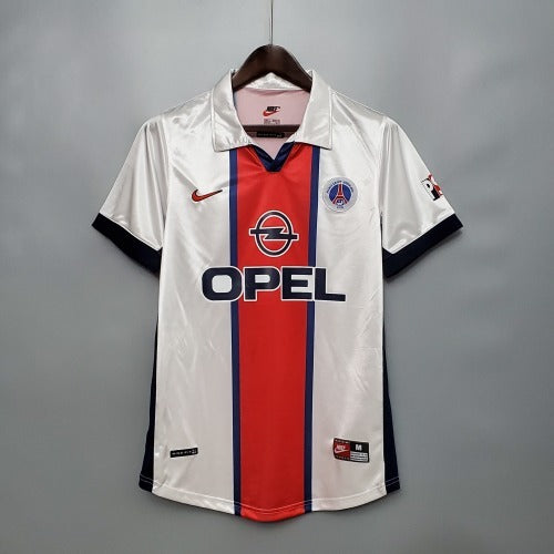 1990s Paris Saint-Germain Retro Football Shirt | White Red Home