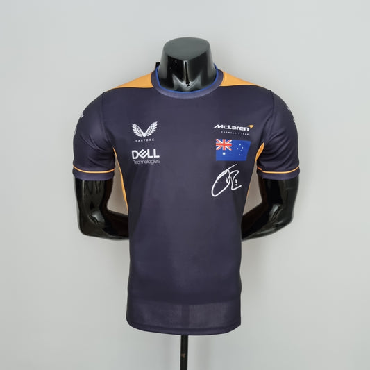 McLaren F1 2023 T-Shirt – Player Fit – Ricciardo #3 | Dark Blue