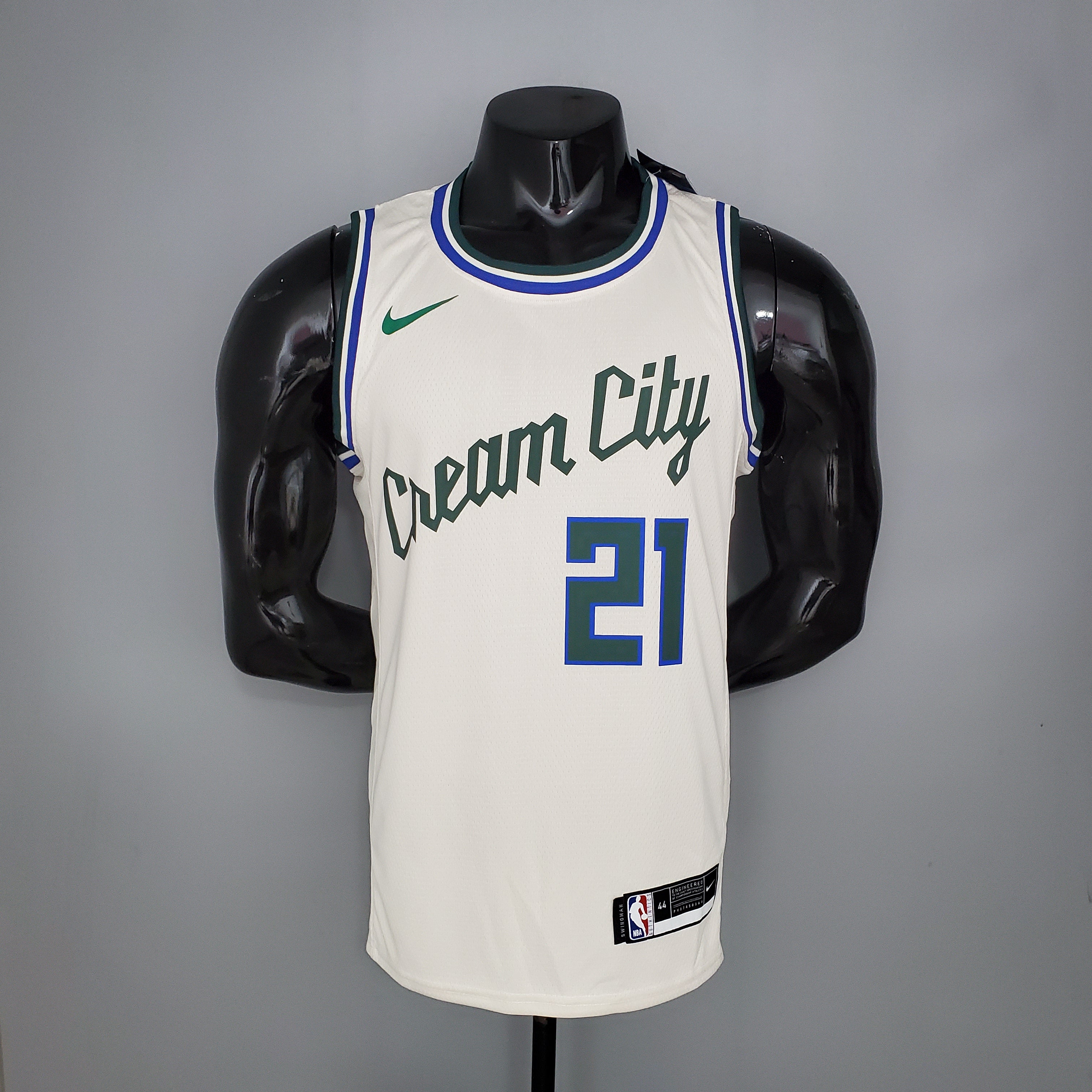 2023 Milwaukee Bucks Holiday #21 Swingman Edition Jersey