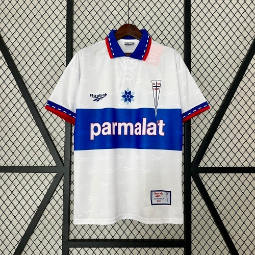 1990s Cremonese Retro Football Shirt | White Blue Home