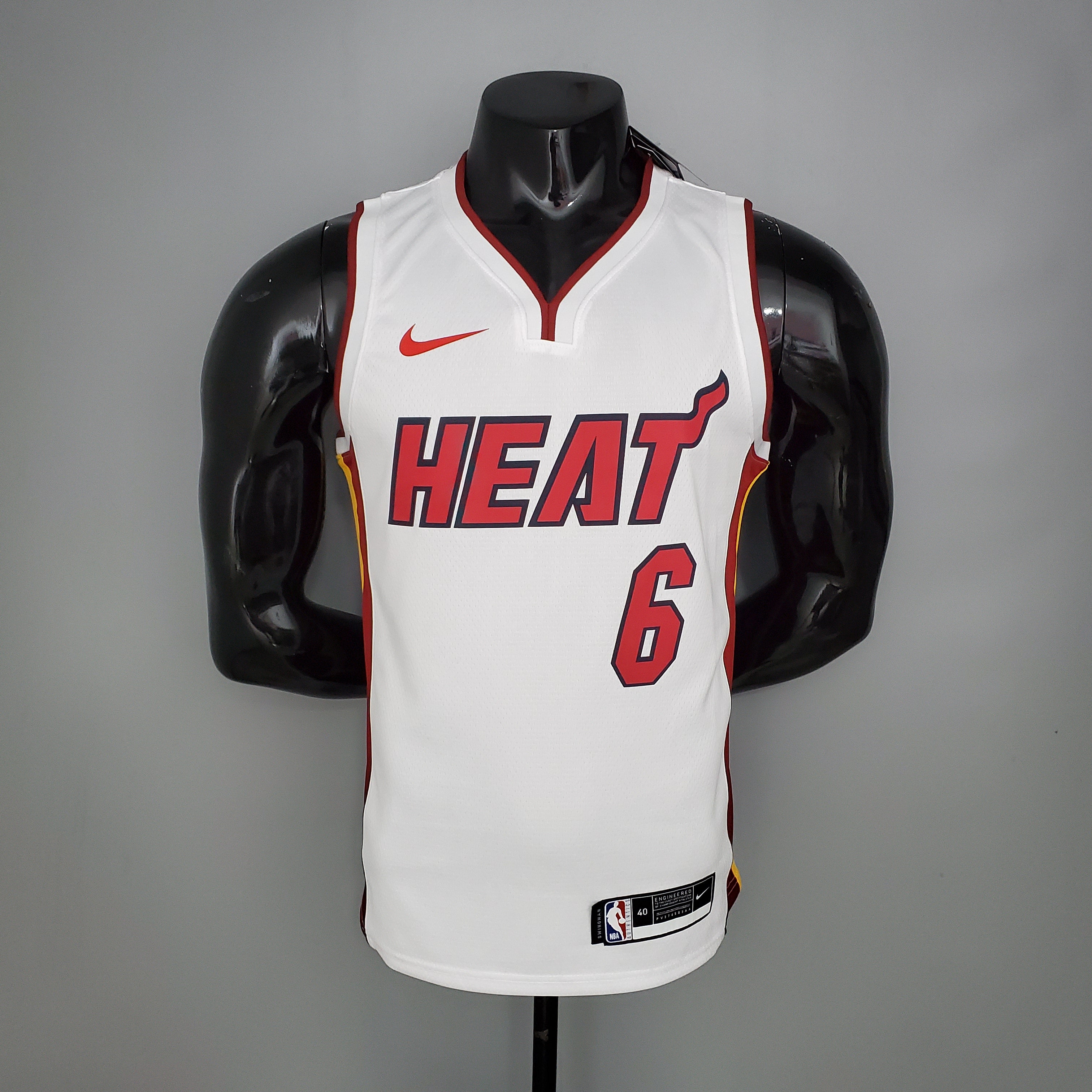 2023 Miami Heat James #6 Swingman Edition Jersey