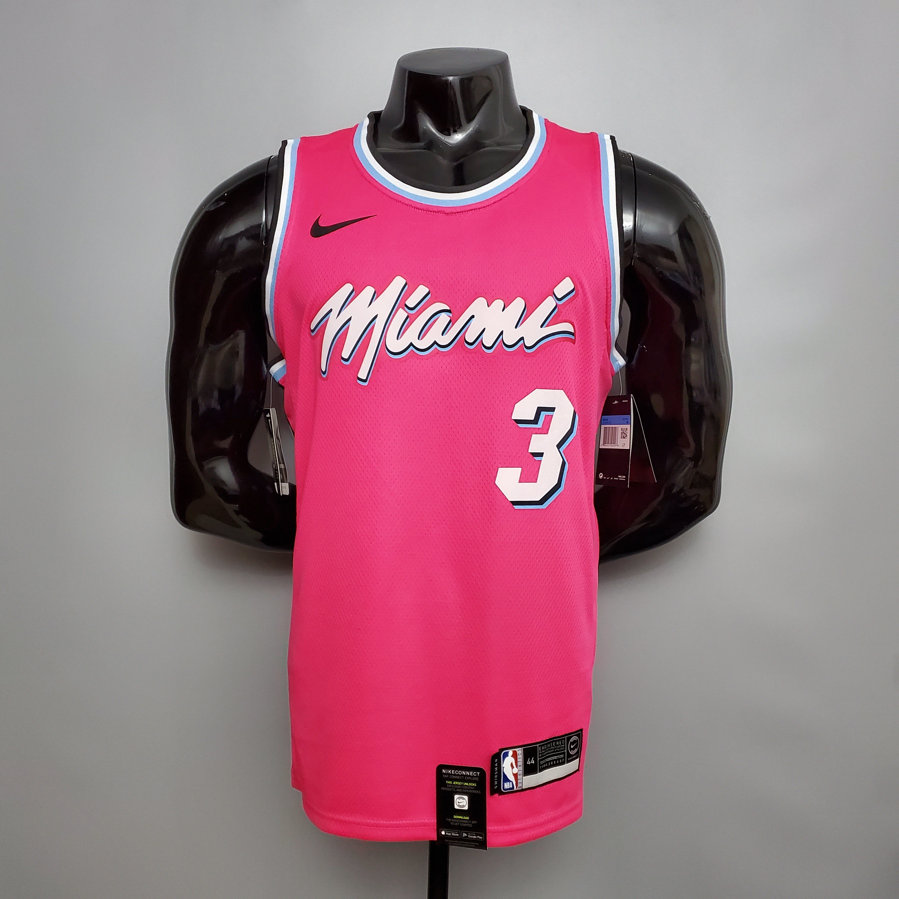2023 Miami Heat Wade #3 Swingman Edition Jersey