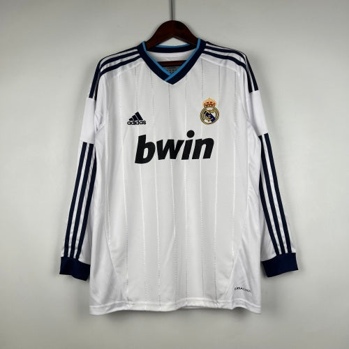 2000s Real Madrid Retro Football Shirt | White Navy Home