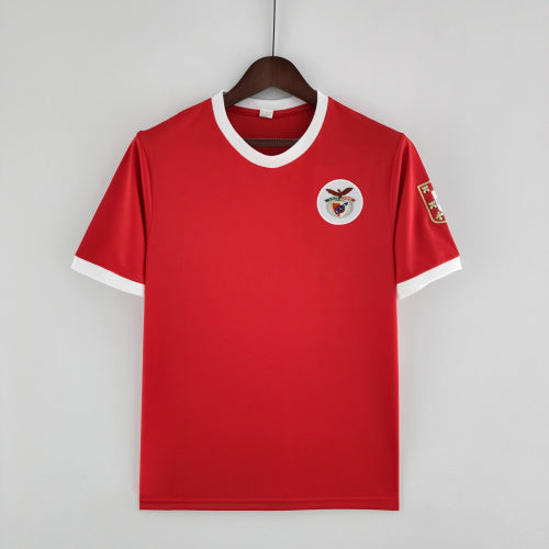 1970s Benfica Retro Football Shirt | Red White Home