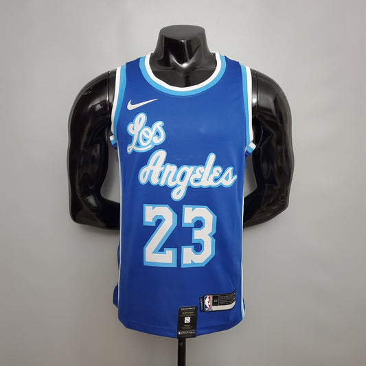 2020 Los Angeles James #23 Retro Basketball Jersey