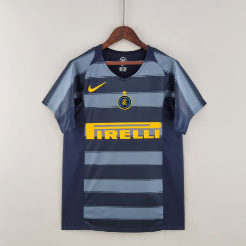 2020s Inter Milan Retro Football Shirt | Navy Blue Home