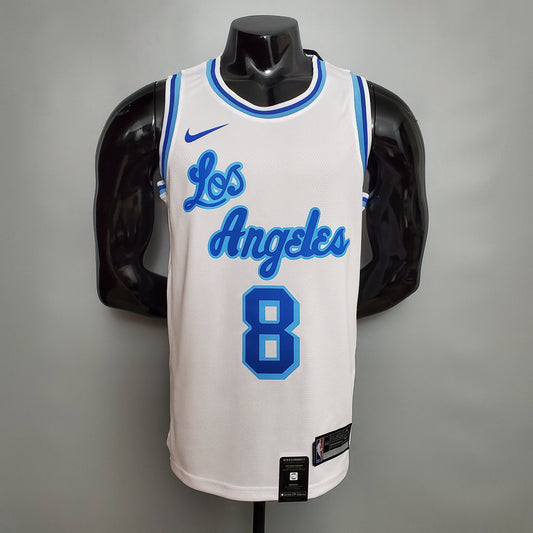 2020 Los Angeles Bryant #8 Retro Basketball Jersey