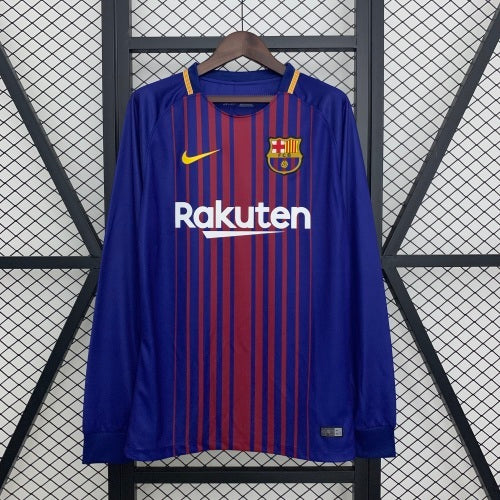 2010s Barcelona Retro Football Shirt | Blue Red Home