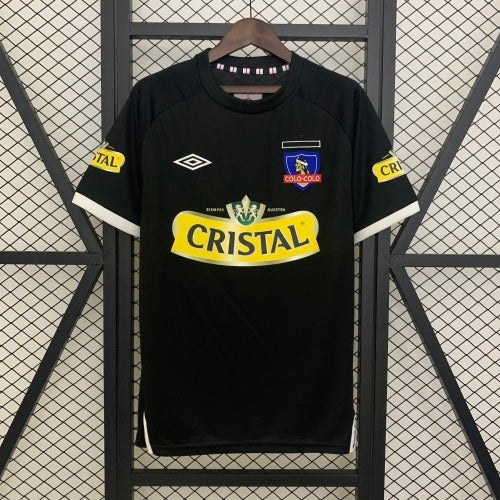 2020s Colo-Colo Retro Football Shirt | Black White Home