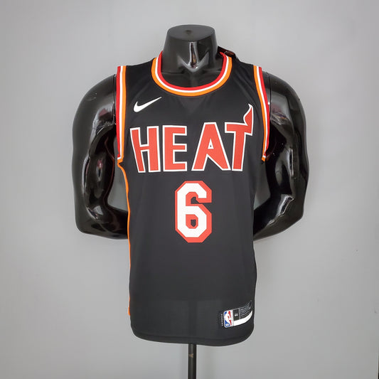 2023 Miami James #6 Retro Basketball Jersey