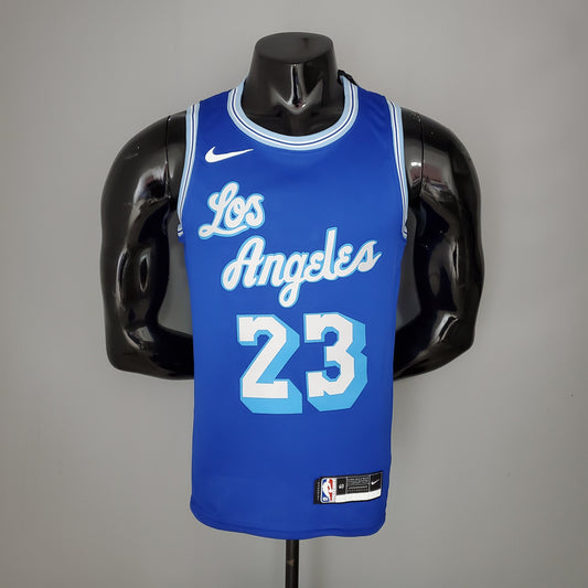 2020 Los Angeles James #23 Retro Basketball Jersey
