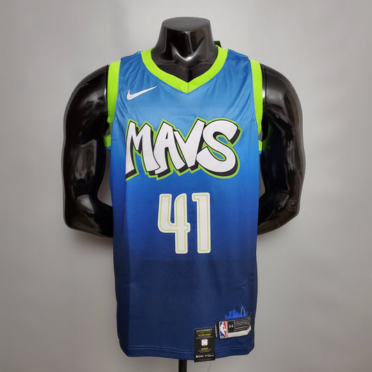 2023 Dallas Mavericks Nowitzki #41 Swingman Edition Jersey