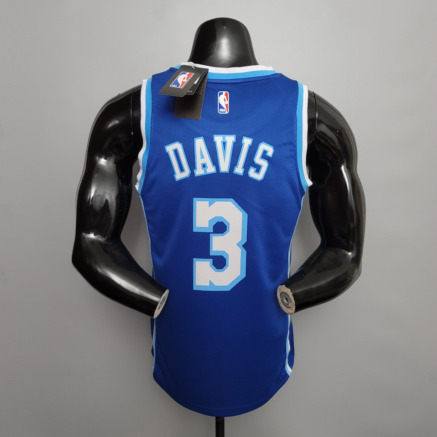 2023 Los Angeles Davis #3 Retro Basketball Jersey