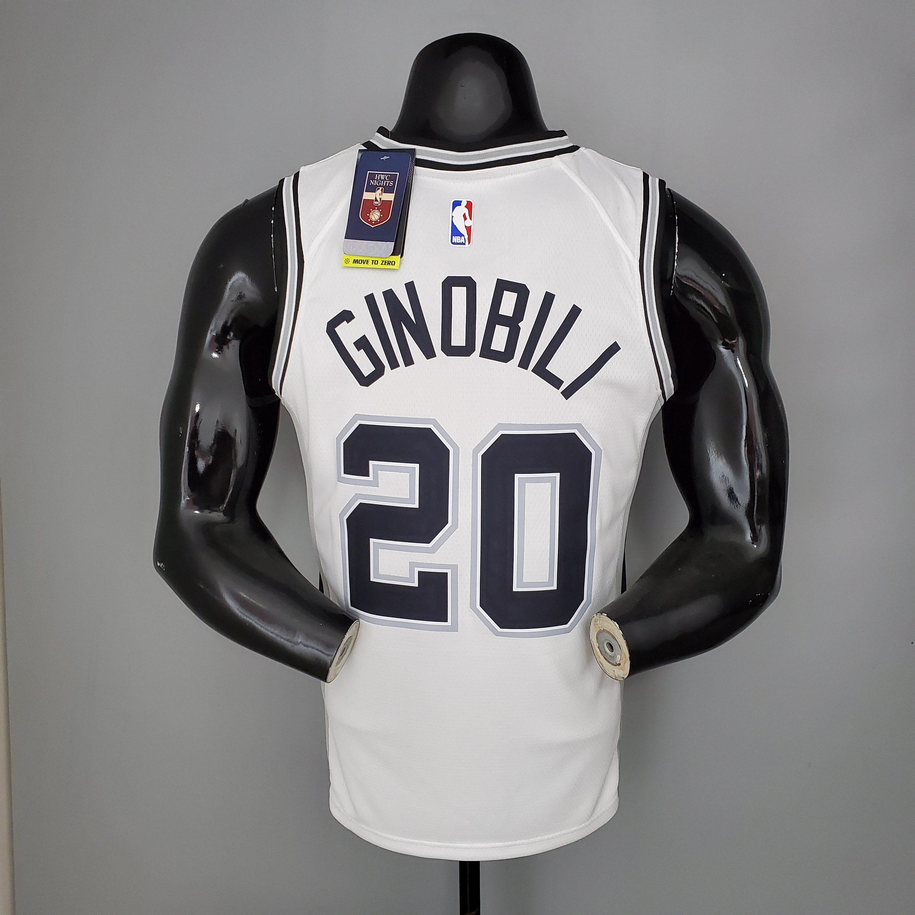 2023 San Antonio Spurs Ginobili #20 Swingman Edition Jersey