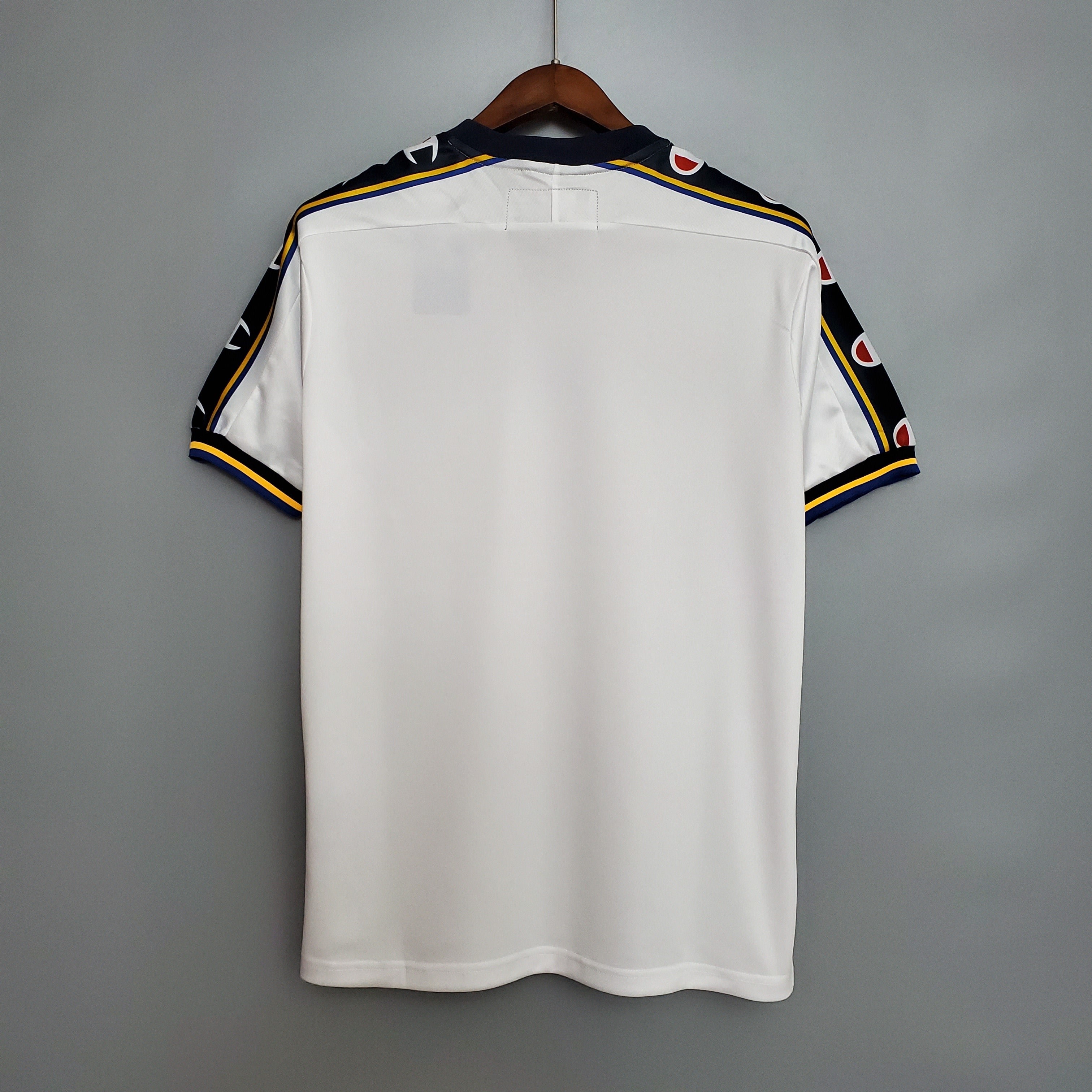 1990s Parma Retro Football Shirt | White Black Home