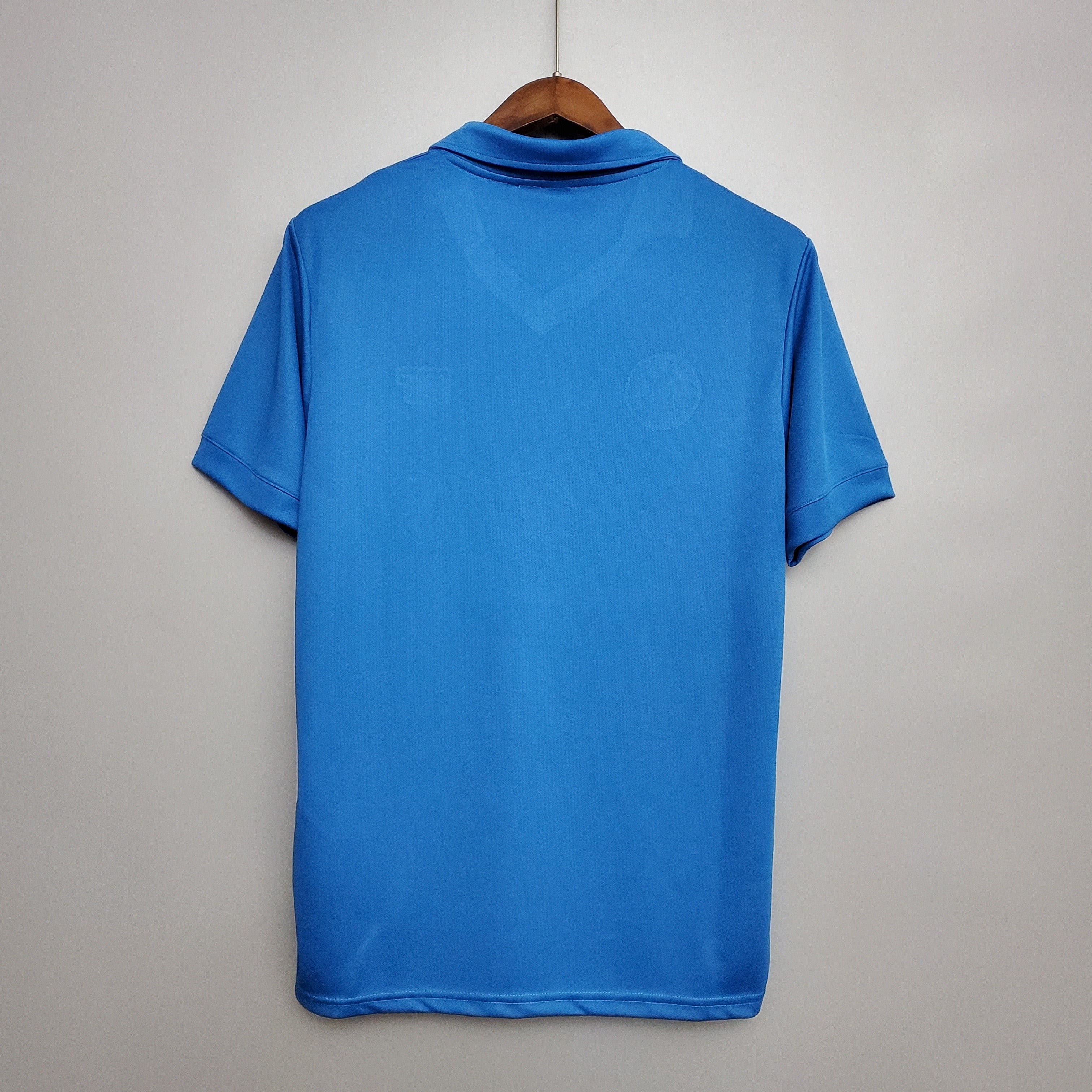 1980s Napoli Retro Football Shirt | Blue White Home