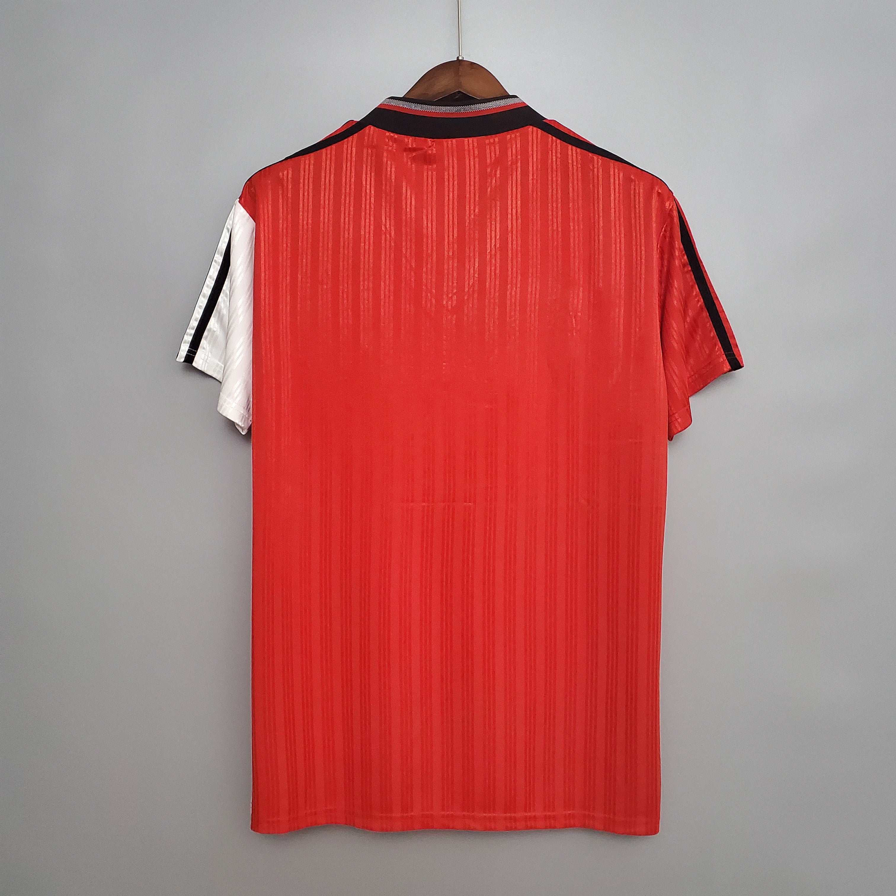 1990s Rangers Retro Football Shirt | Red White Home