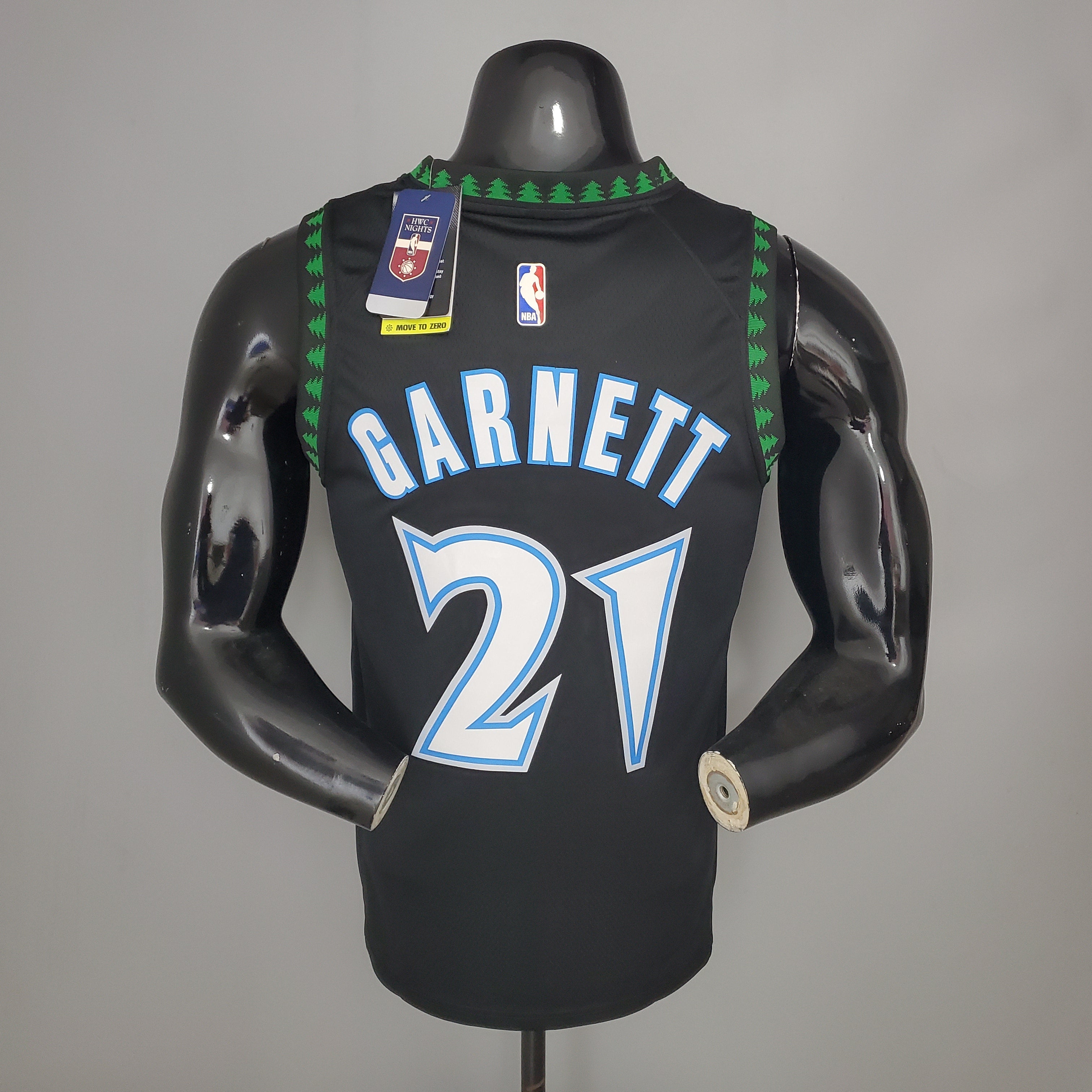 1997 Minnesota Garnett #21 Retro Basketball Jersey