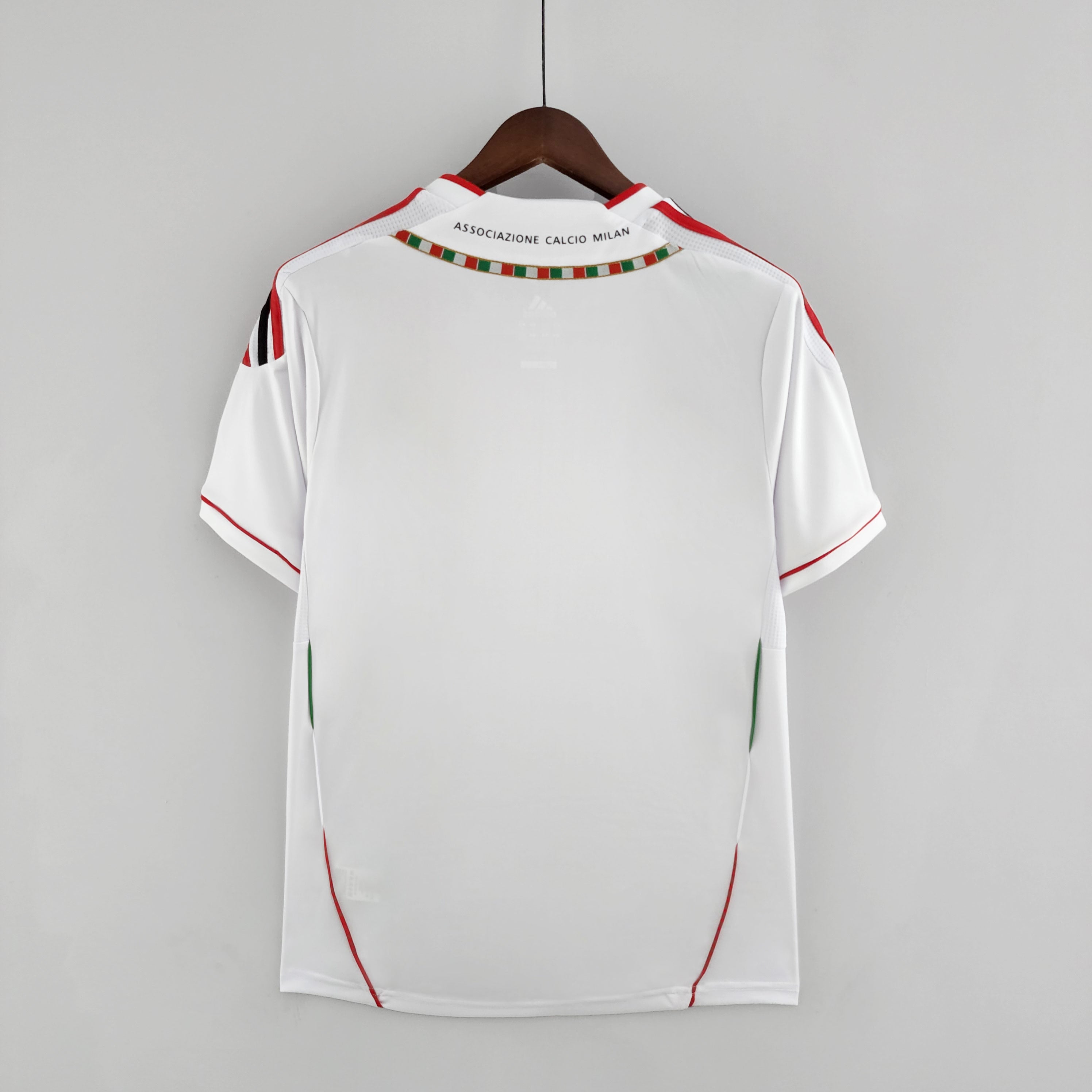 2010s AC Milan Retro Football Shirt | White Black Home