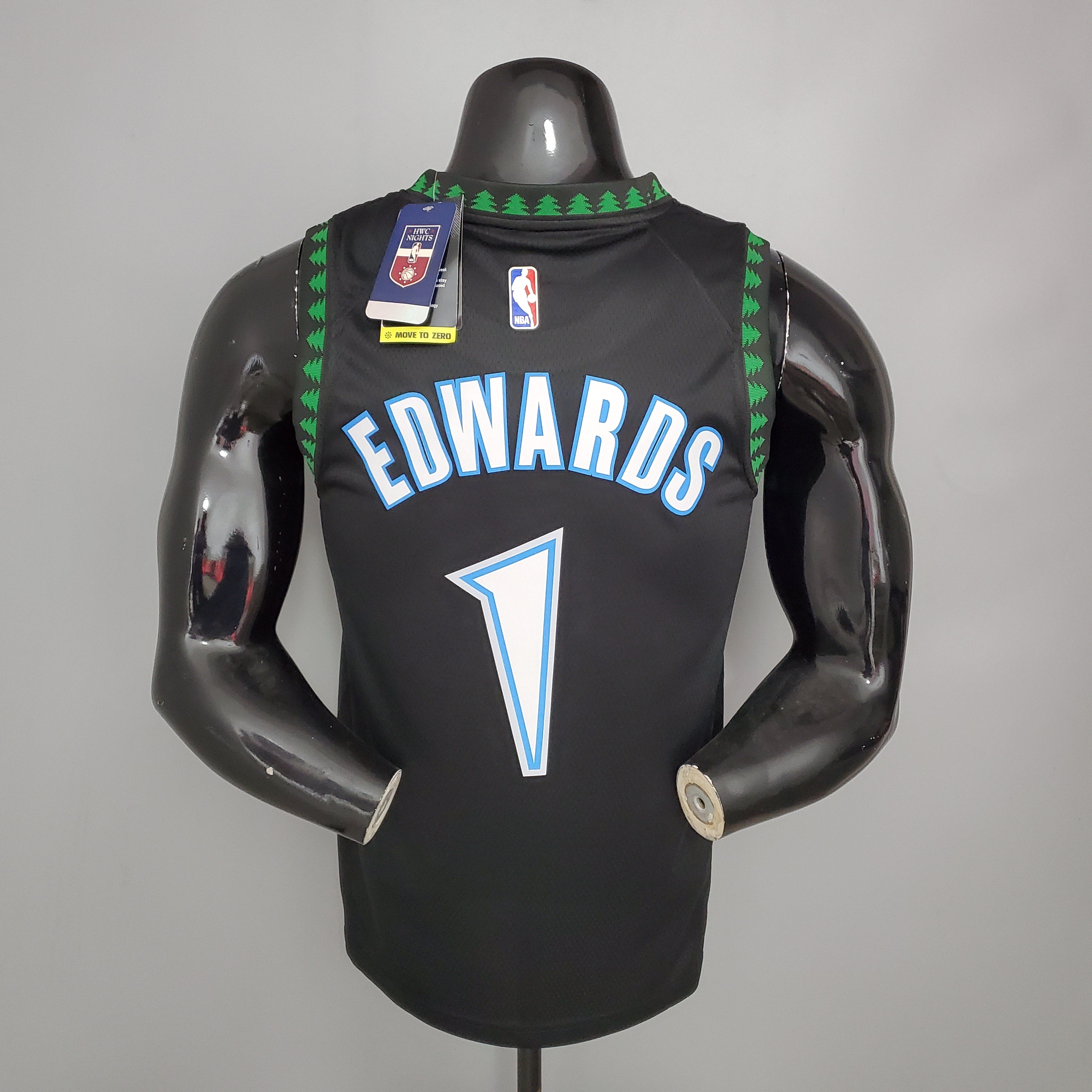 2022 Minnesota Edwards #1 Retro Basketball Jersey