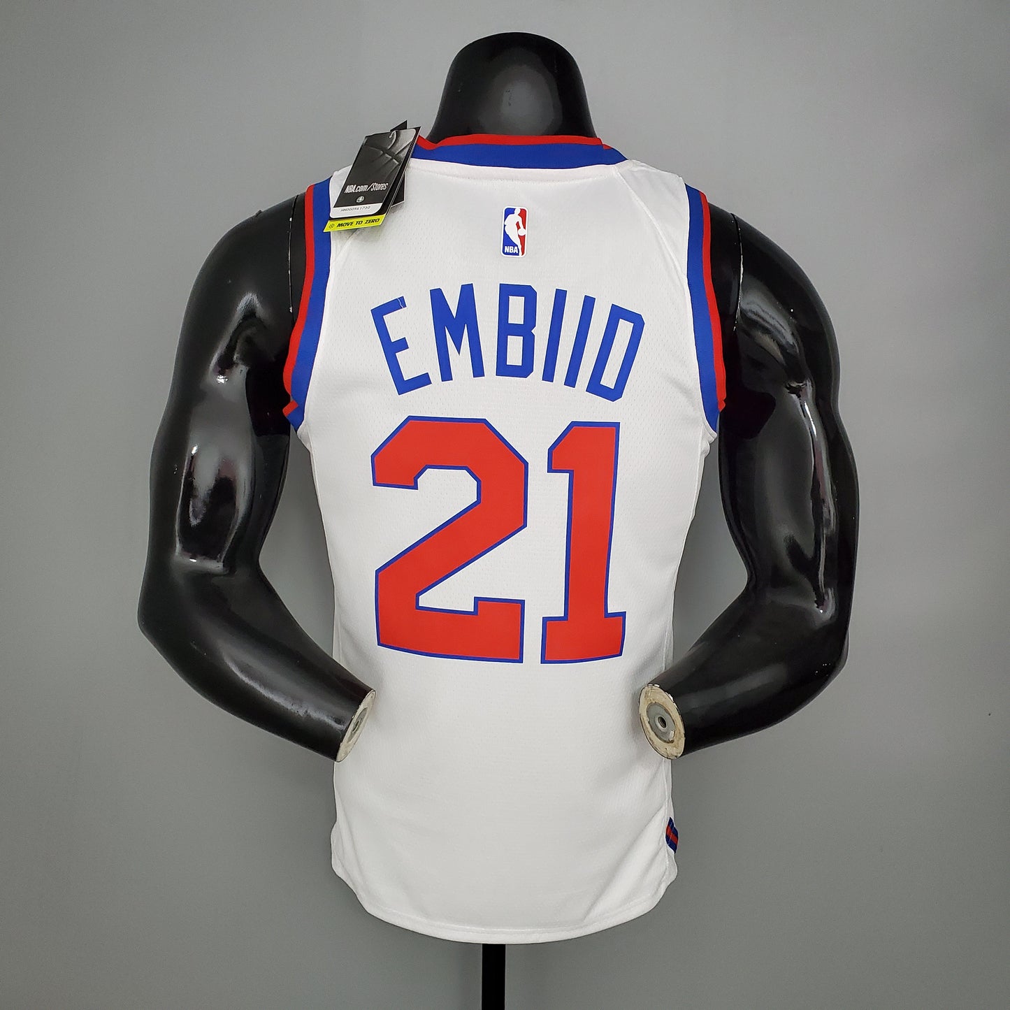2020 Philadelphia Embiid #21 Retro Basketball Jersey