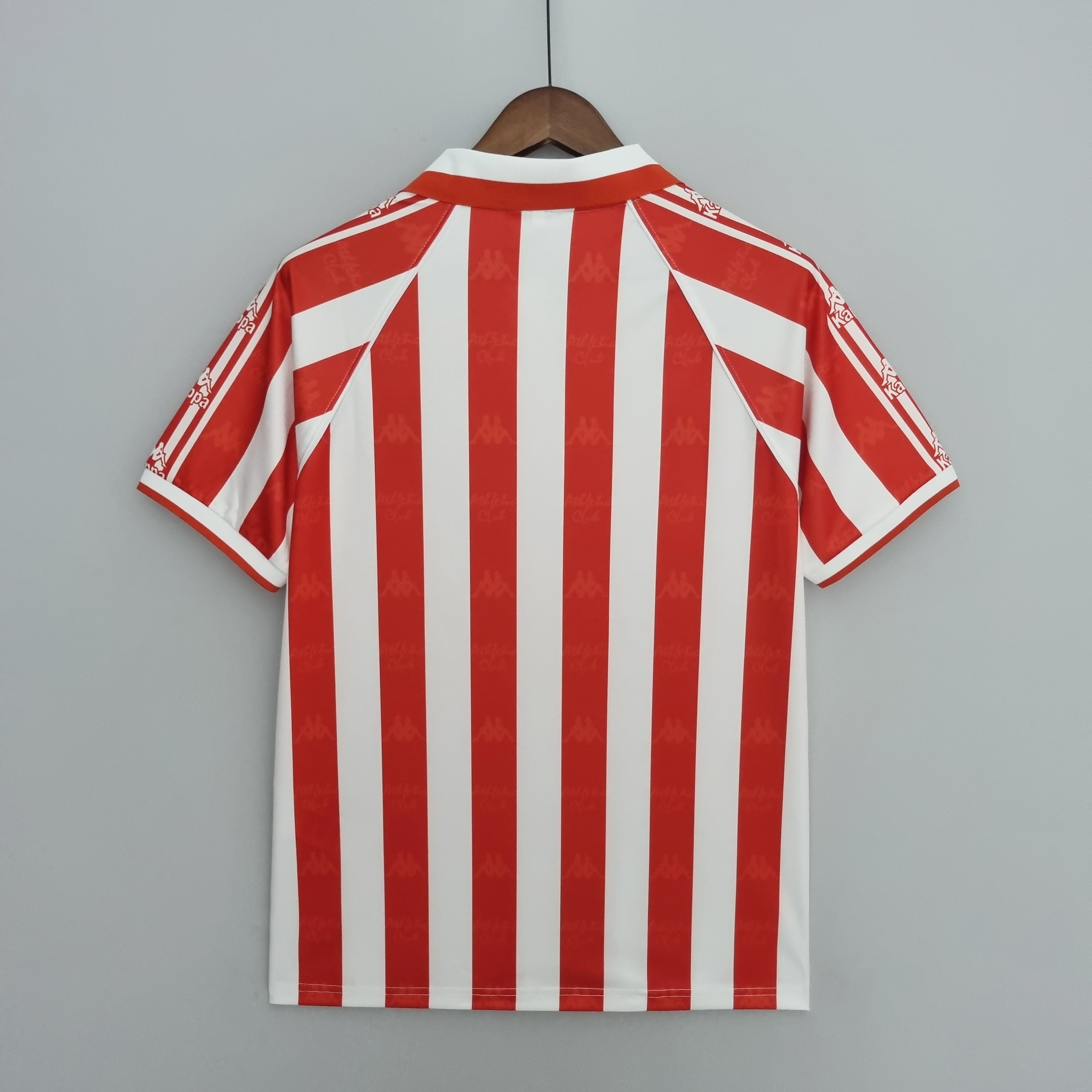 1990s Athletic Bilbao Retro Football Shirt | Red White Home