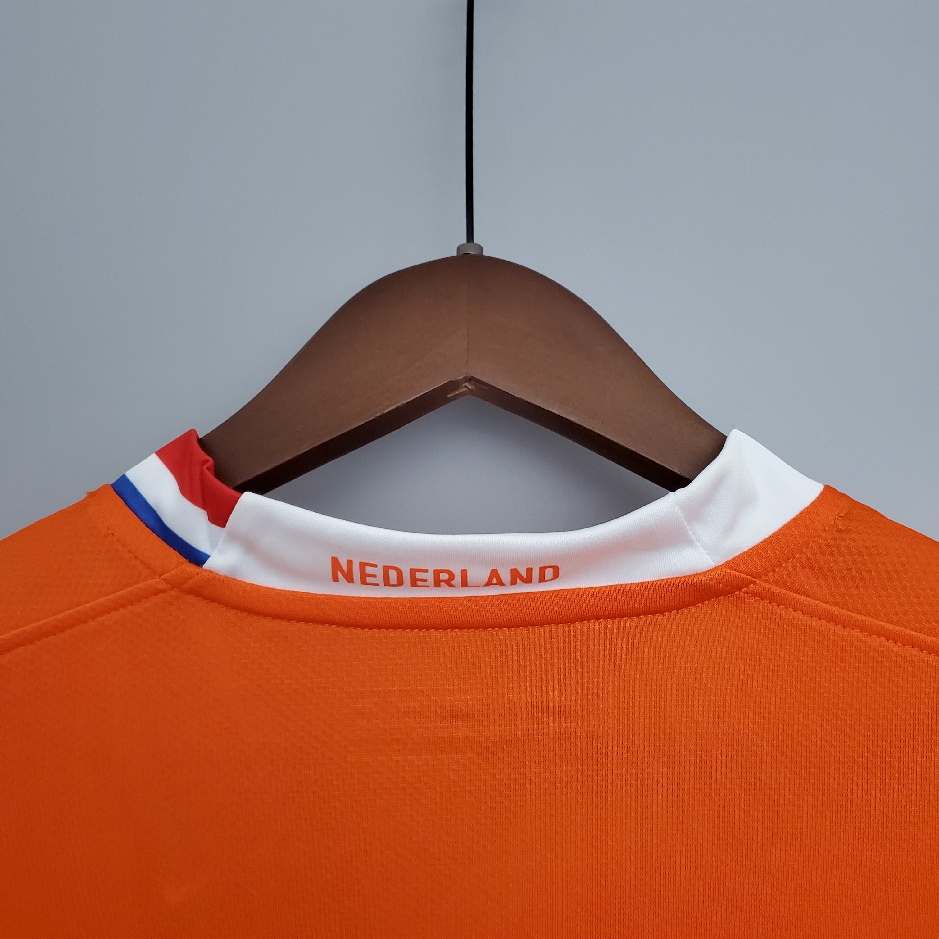 2010s Netherlands Retro Football Shirt | Orange White Home