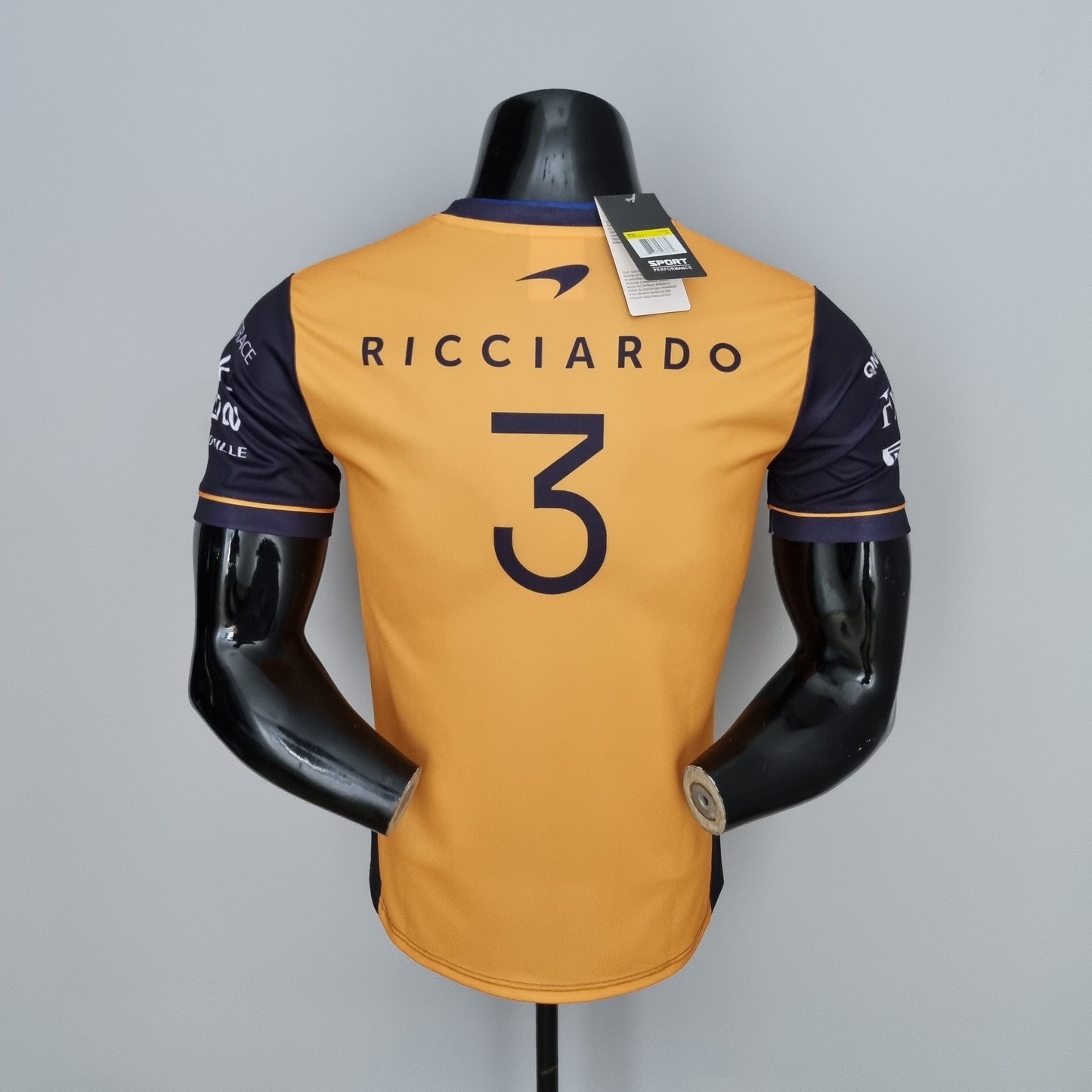 McLaren F1 2023 T-Shirt – Player Fit – Ricciardo #3 | Dark Blue