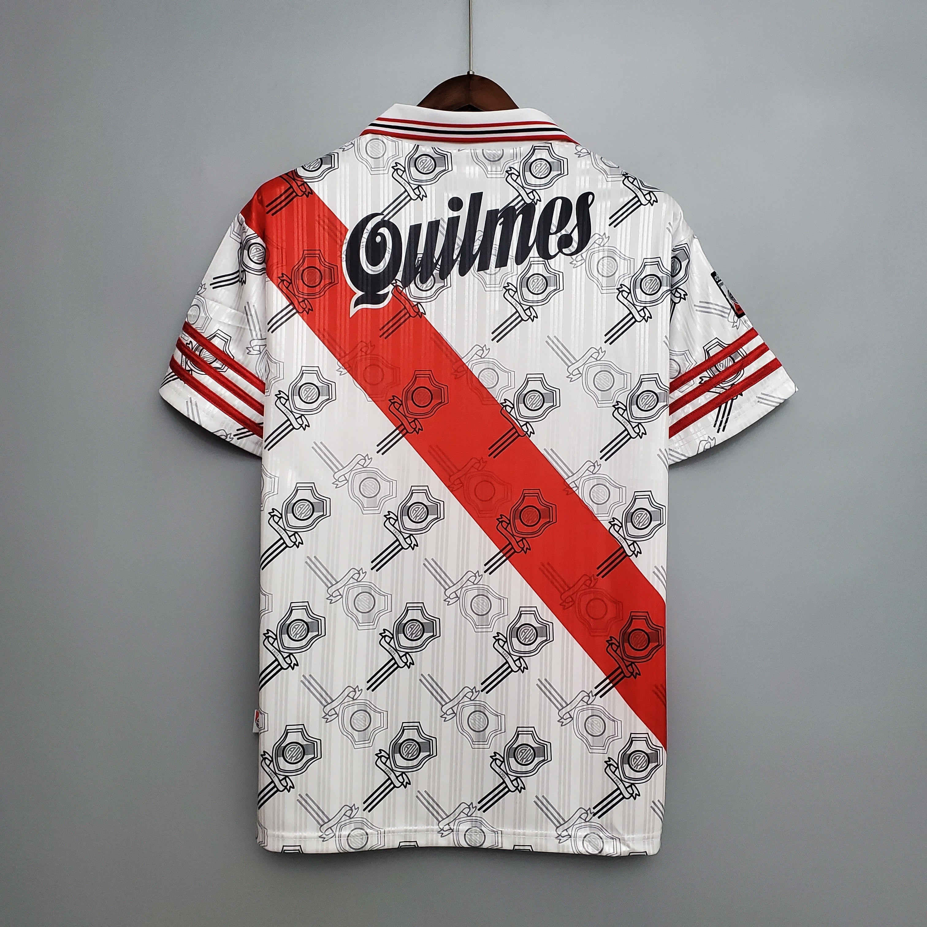 1990s River Plate Retro Football Shirt | White Red Home