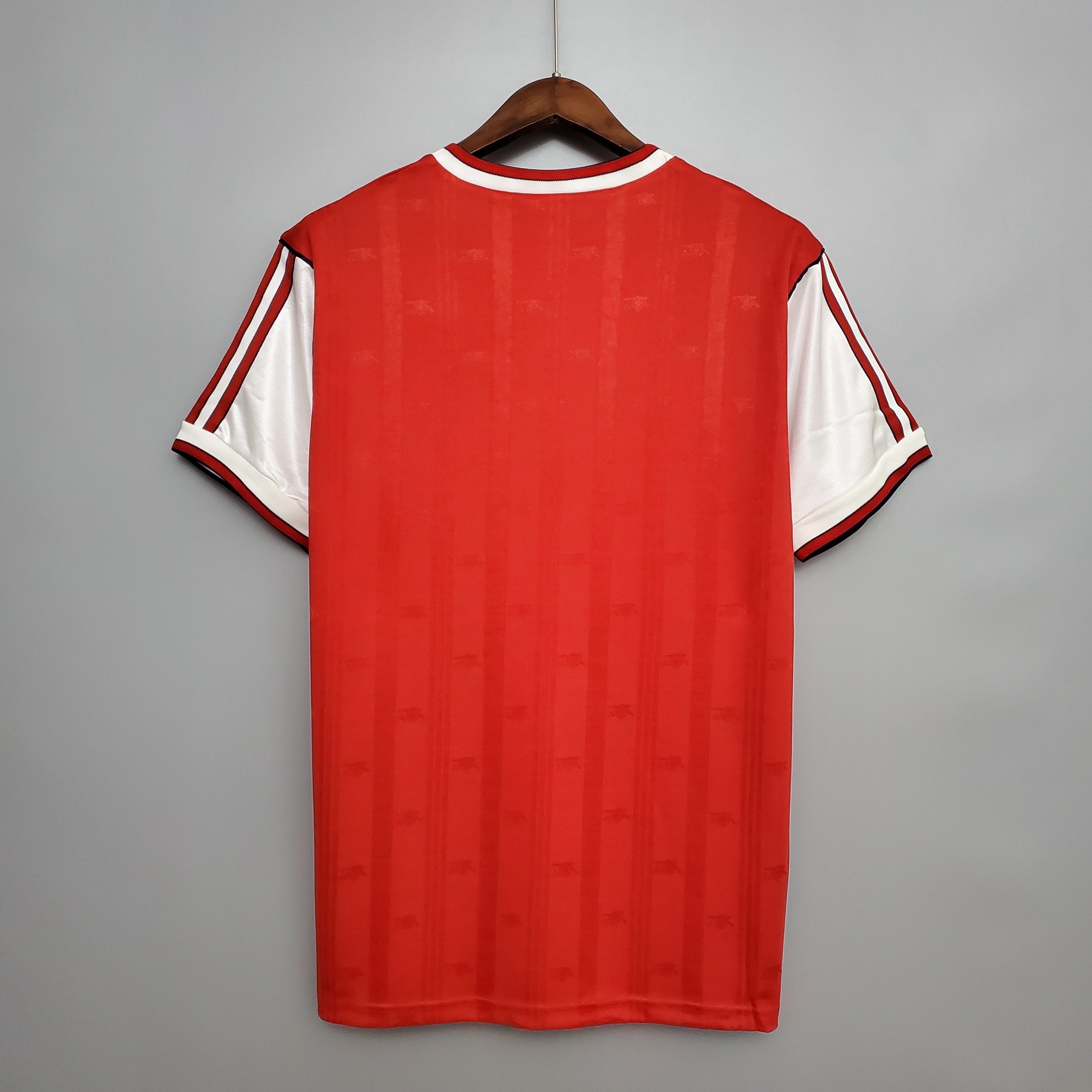 1980s Arsenal Retro Football Shirt | Red White Home