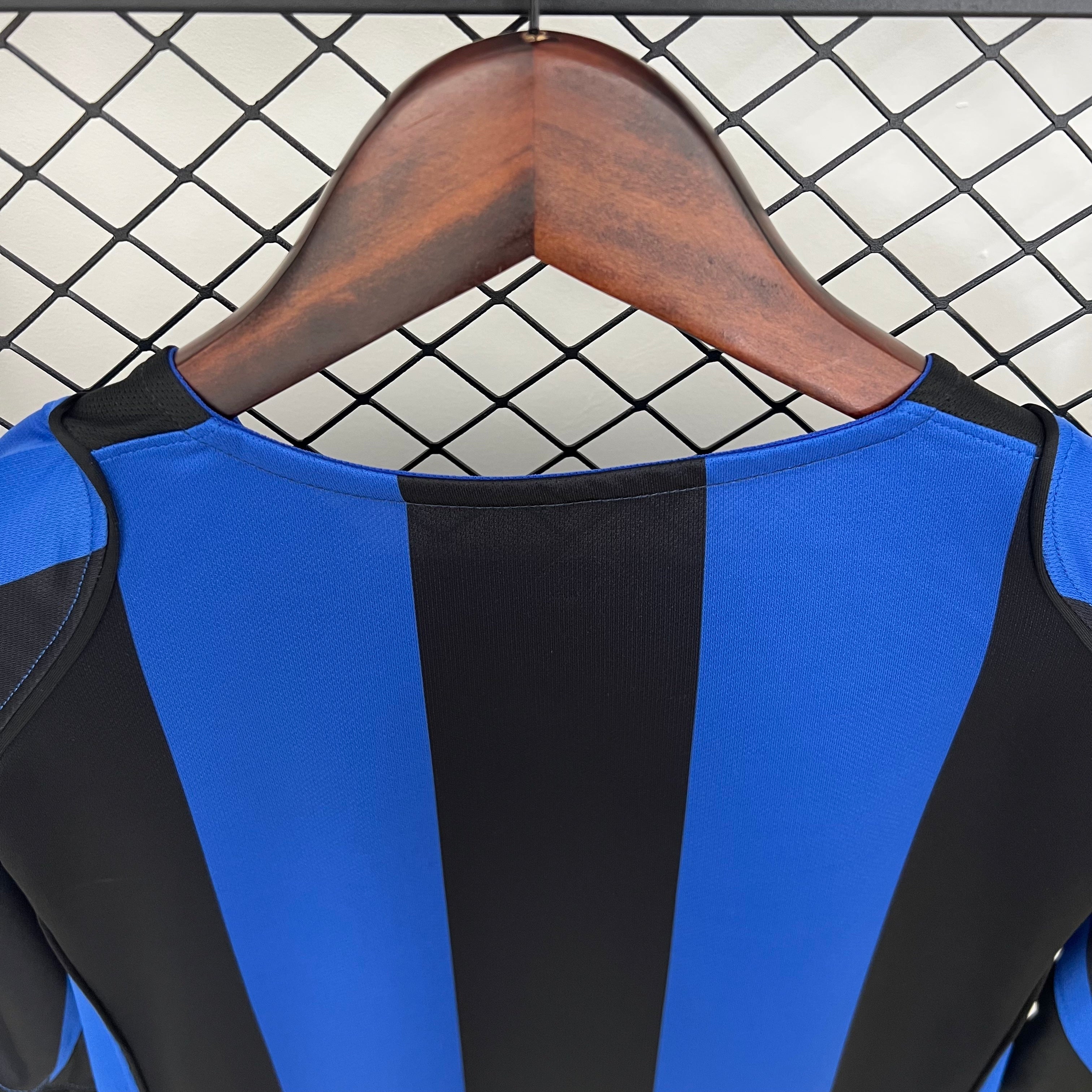 1990s Inter Milan Retro Football Shirt | Blue Black Home