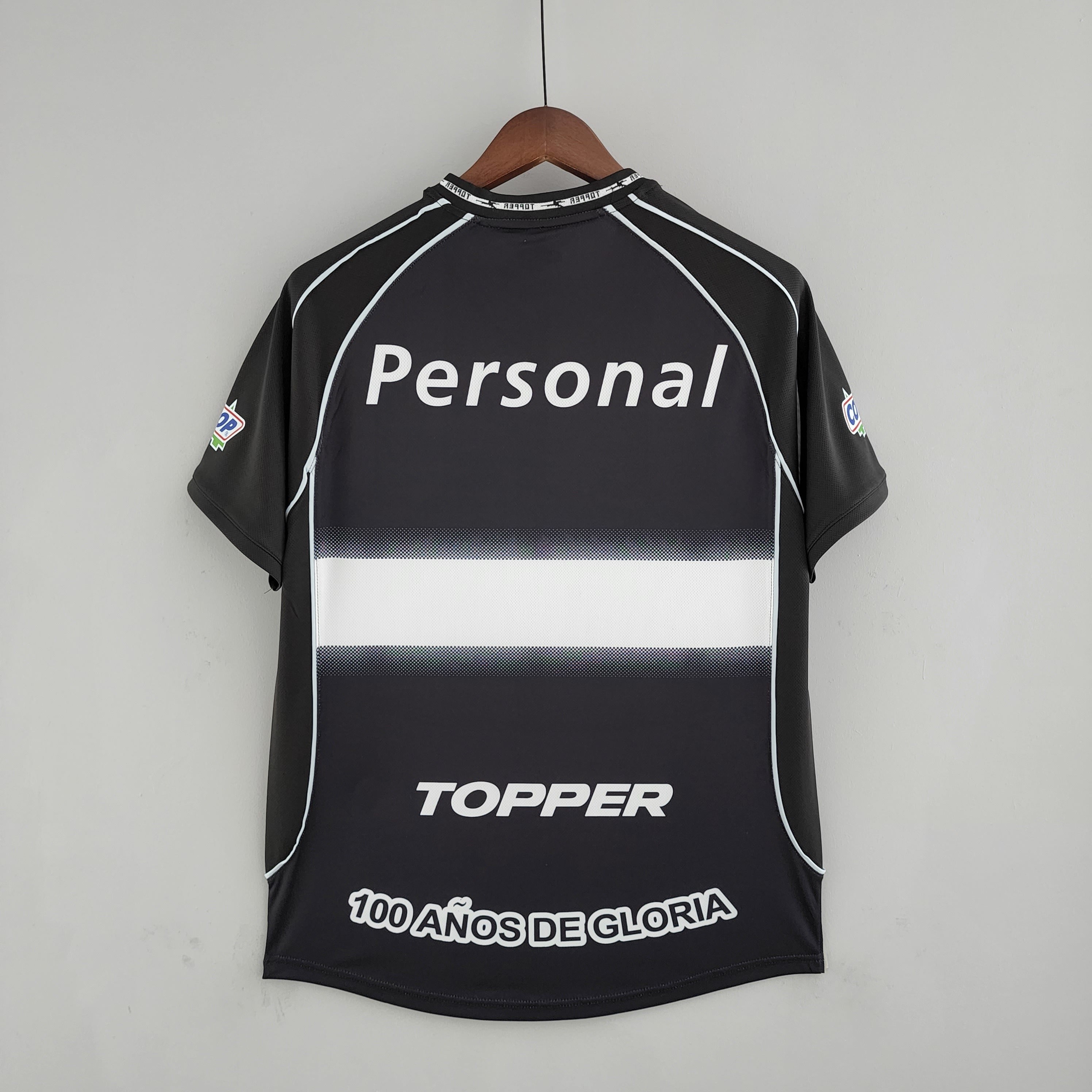 2000s Olimpia Retro Football Shirt | Black White Third