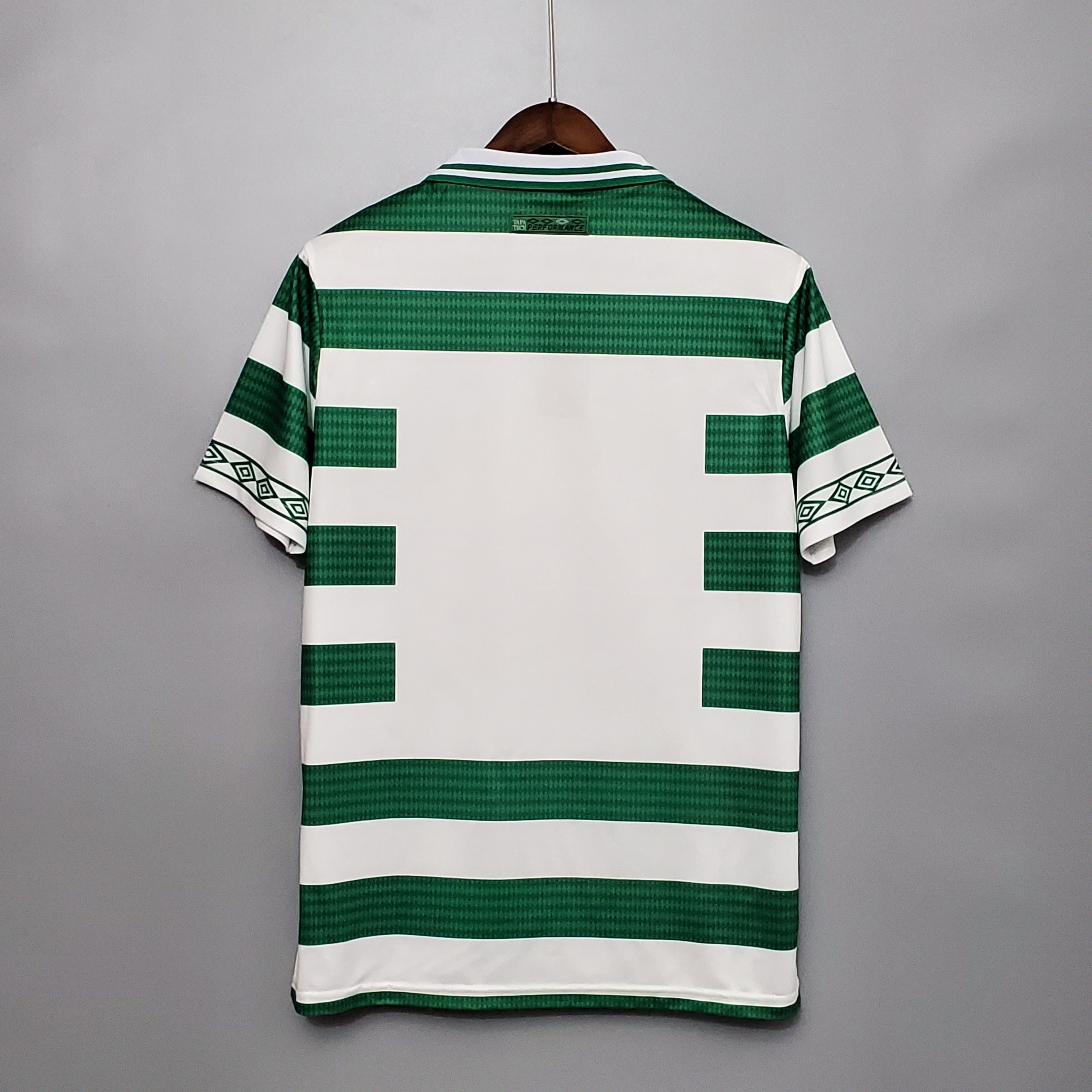 1980s Celtic Retro Football Shirt | Green White Home