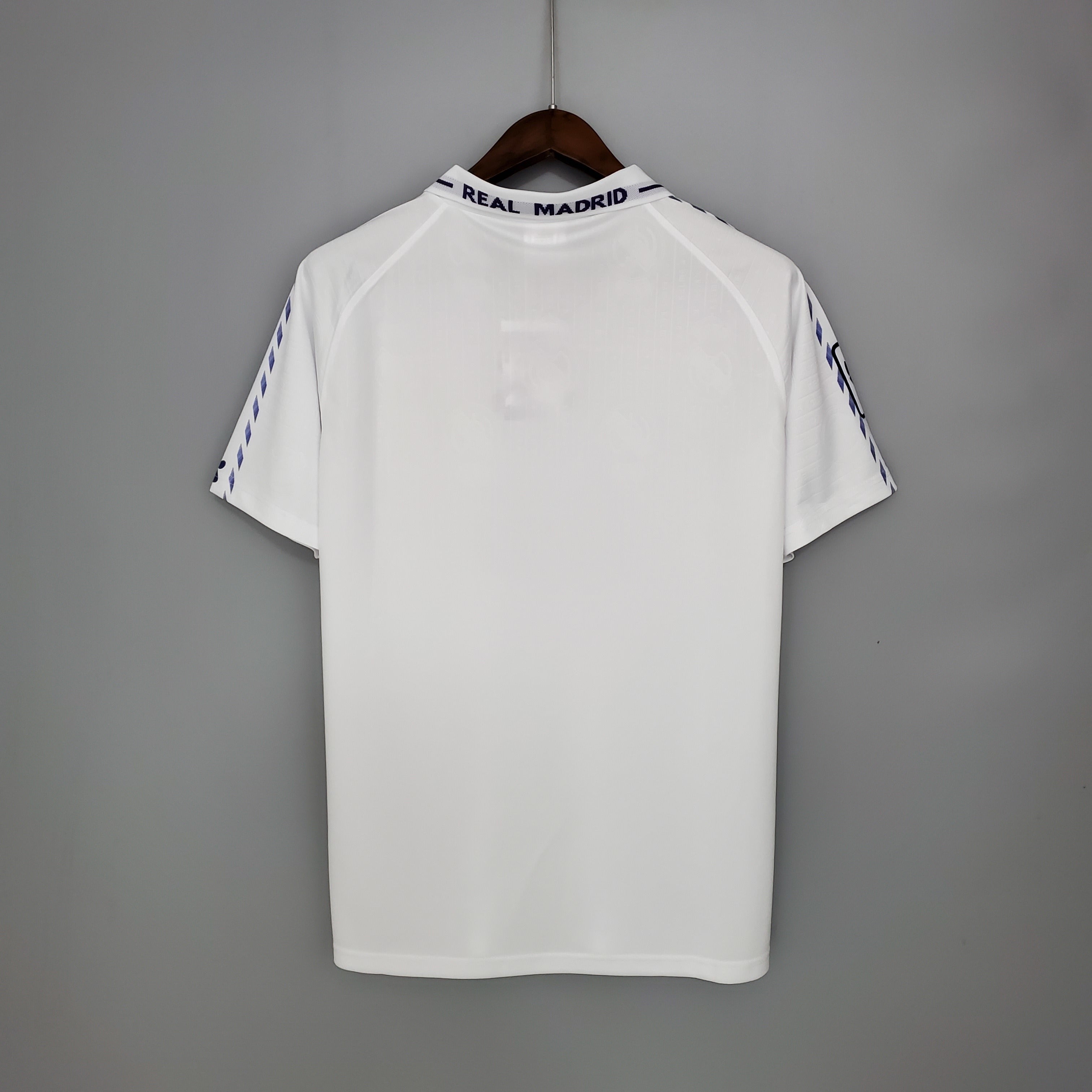1990s Real Madrid Retro Football Shirt | White Blue Home