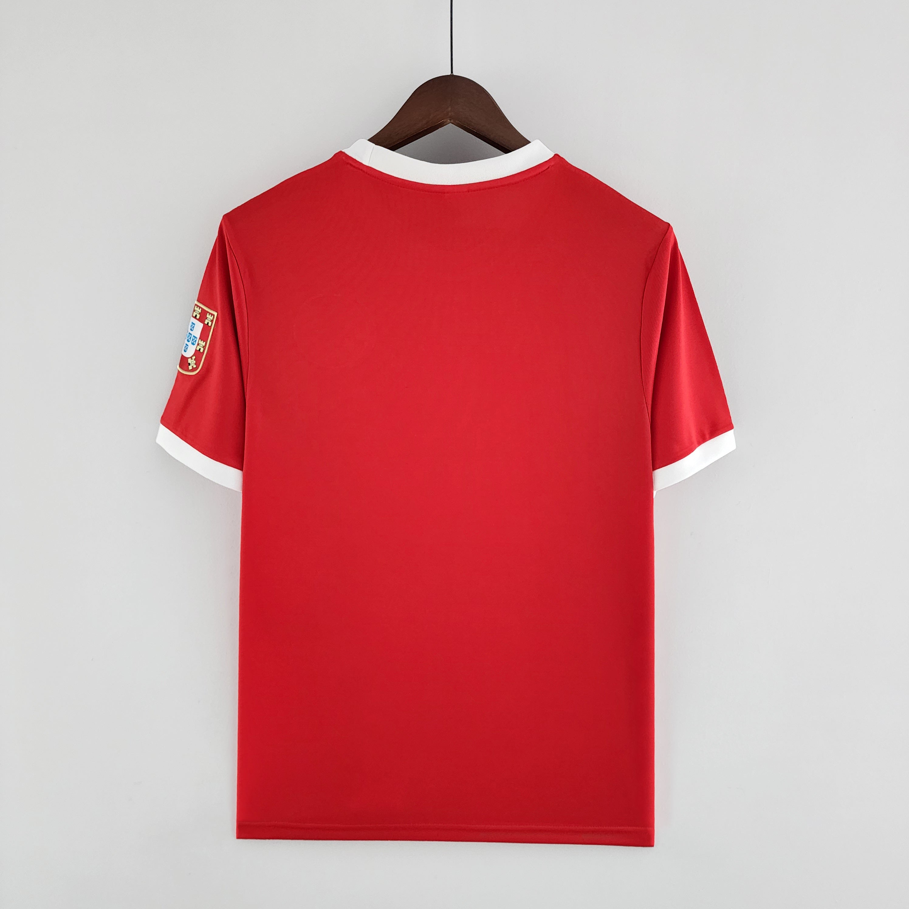 1970s Benfica Retro Football Shirt | Red White Home