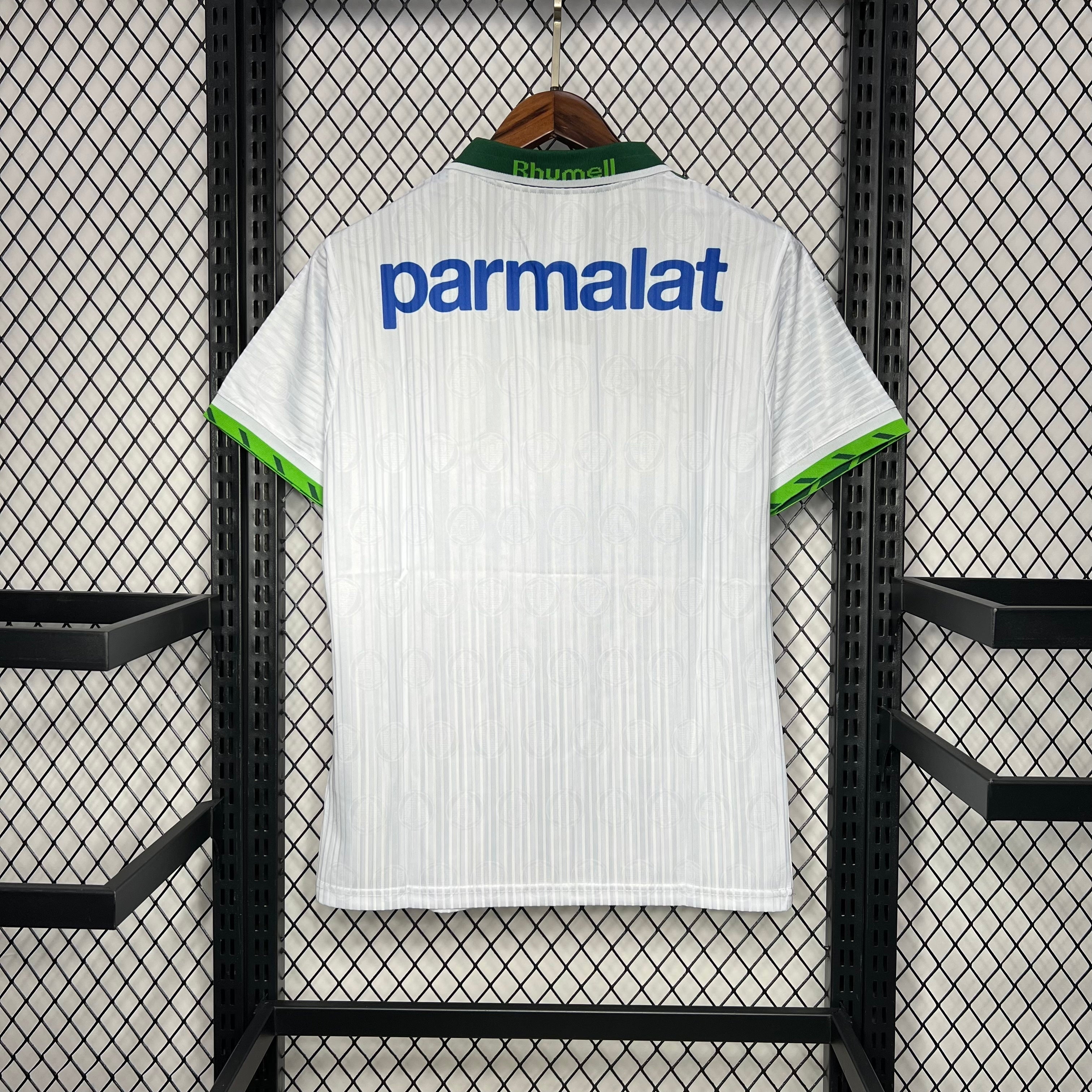 1990s Palmeiras Retro Football Shirt | White Green Home