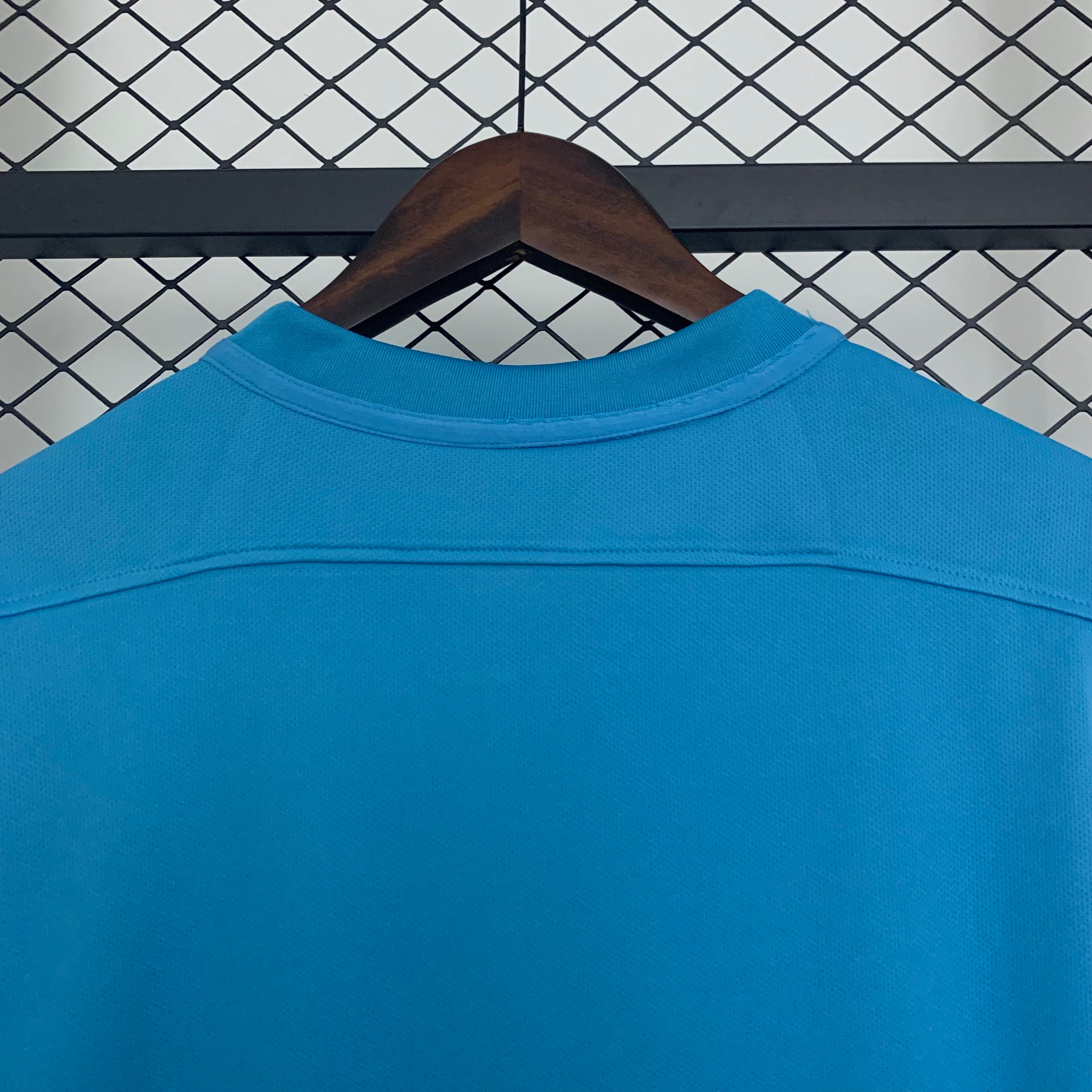 2010s Barcelona Retro Football Shirt | Blue Black Home