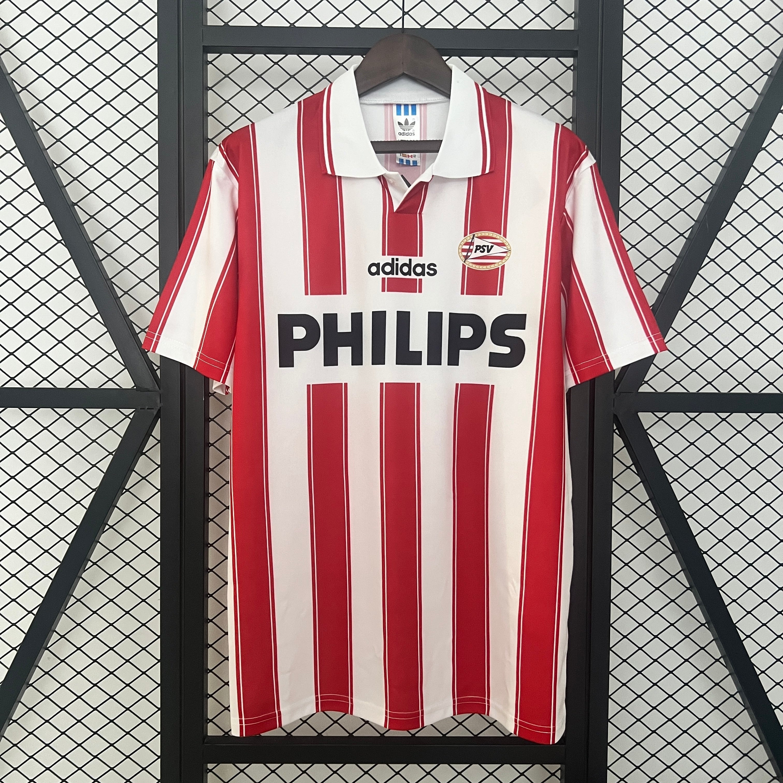 1990s PSV Eindhoven Retro Football Shirt | Red White Home