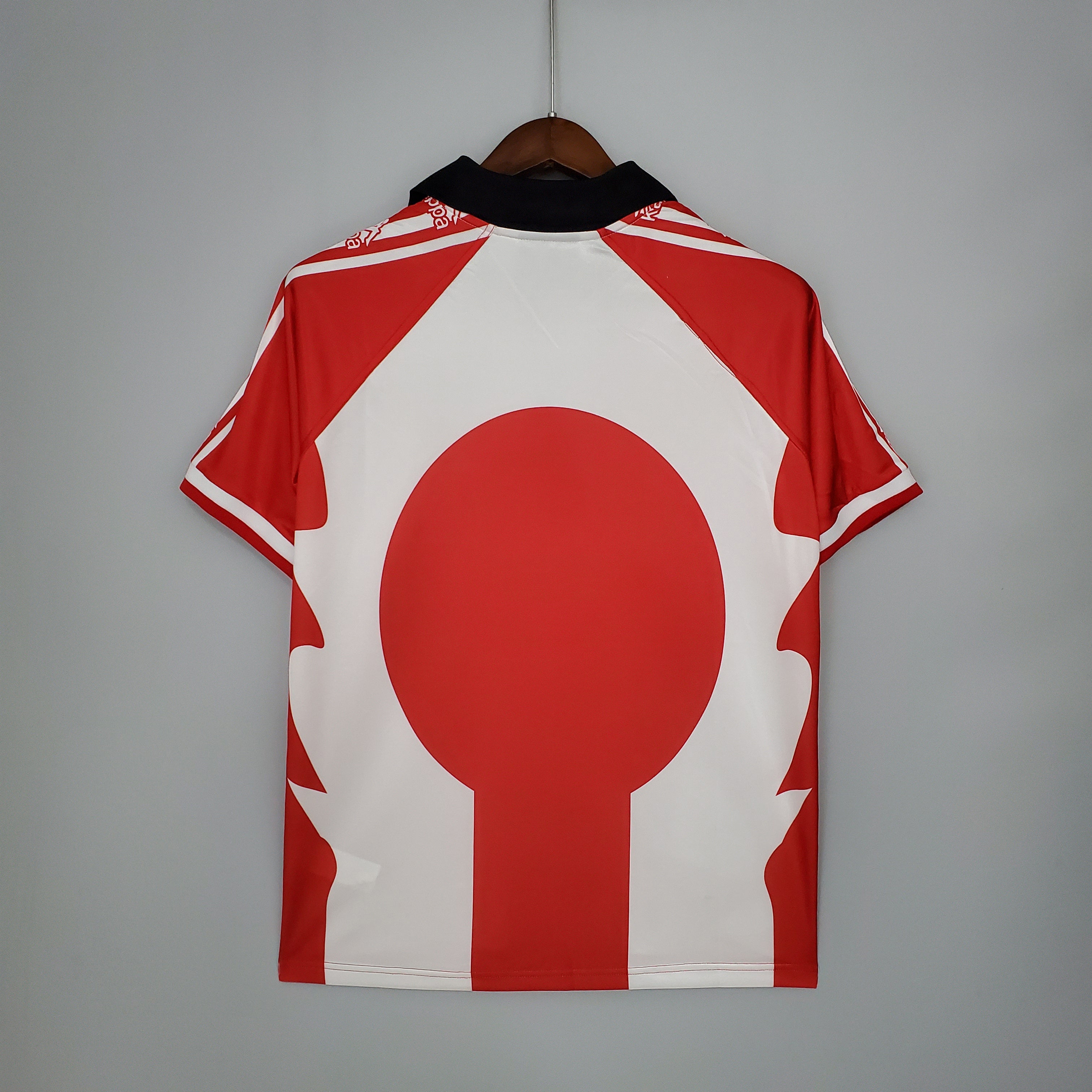 1990s Belgium Retro Football Shirt | Red White Home