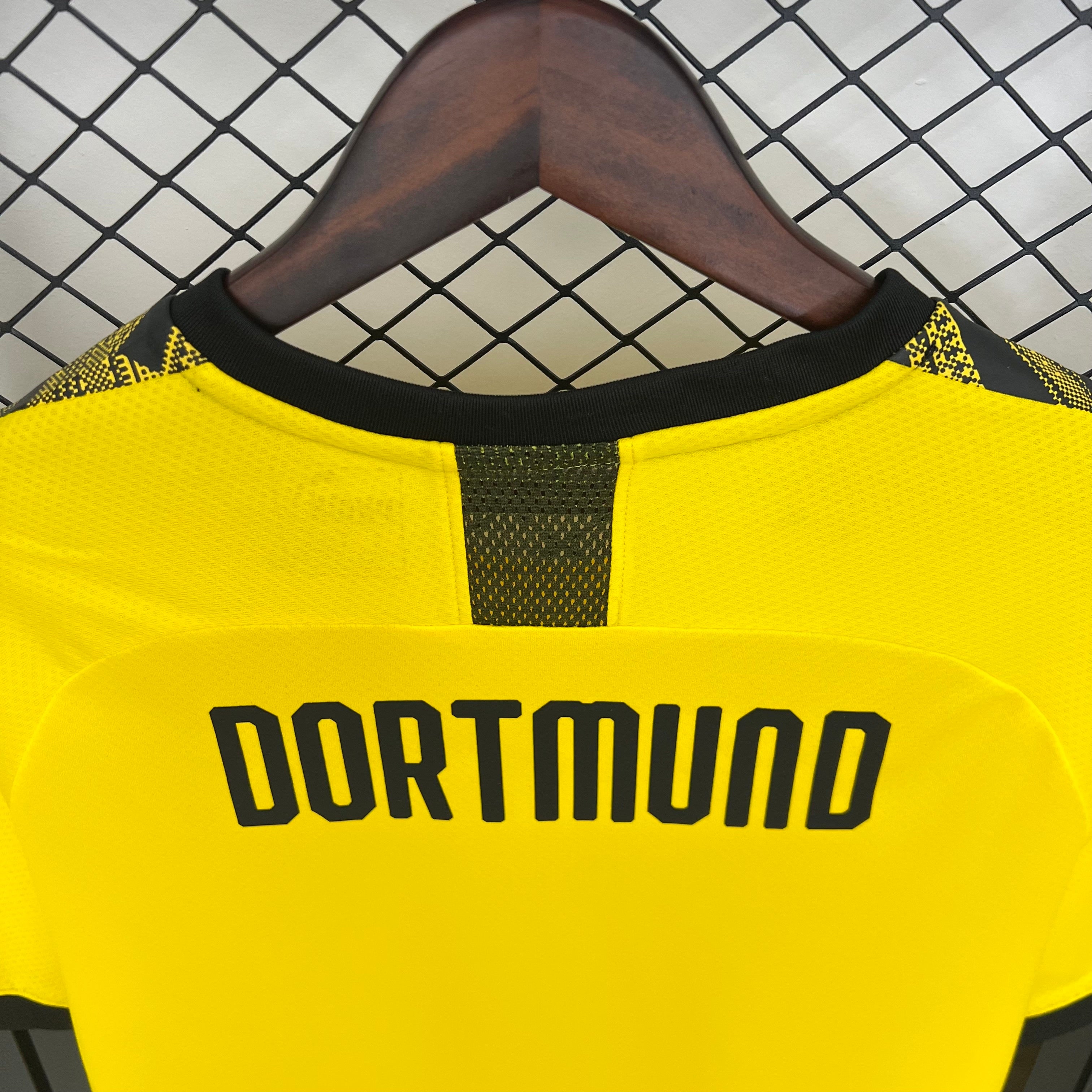 2020s Borussia Dortmund Retro Football Shirt | Yellow Black Home