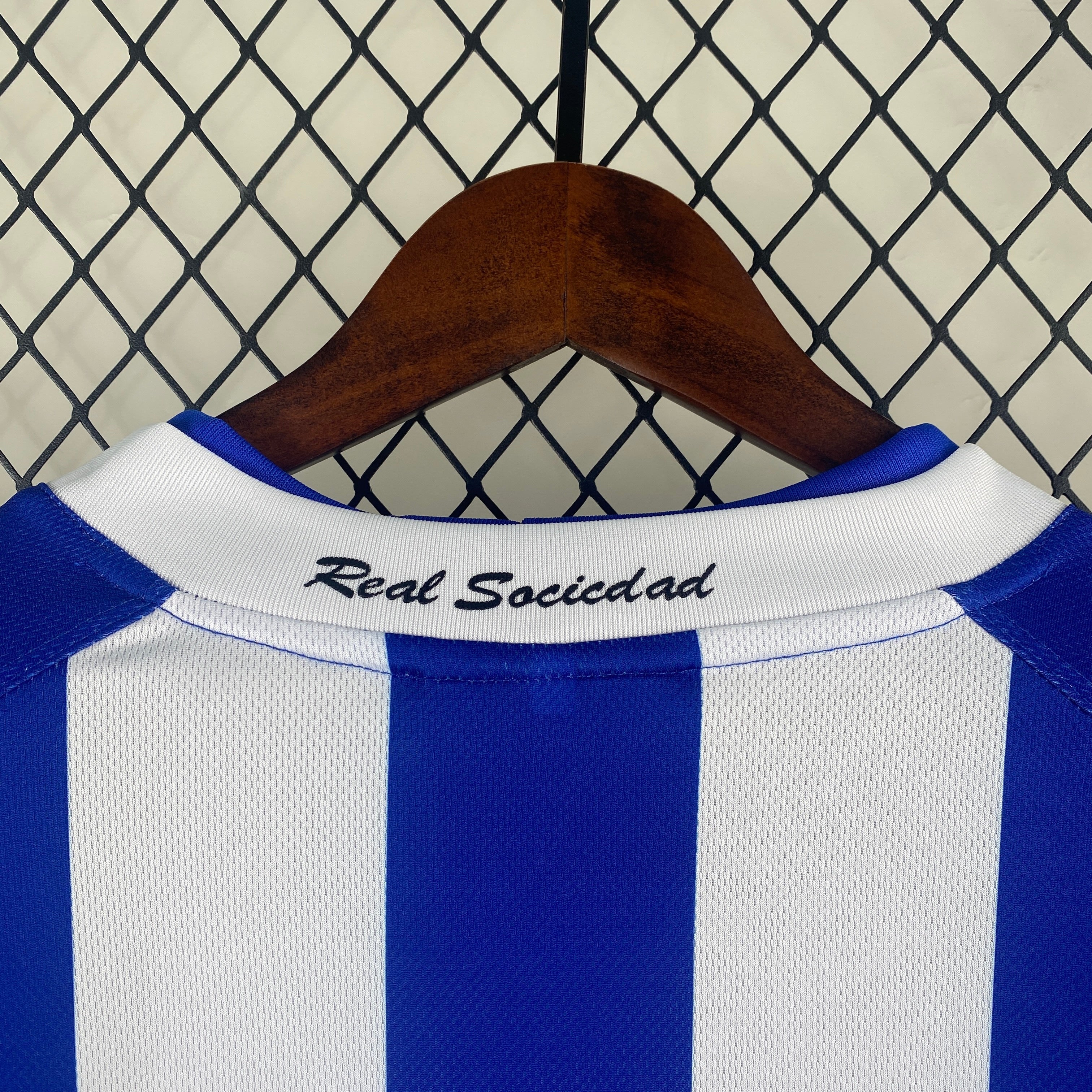 1990s Real Sociedad Retro Football Shirt | Blue White Home