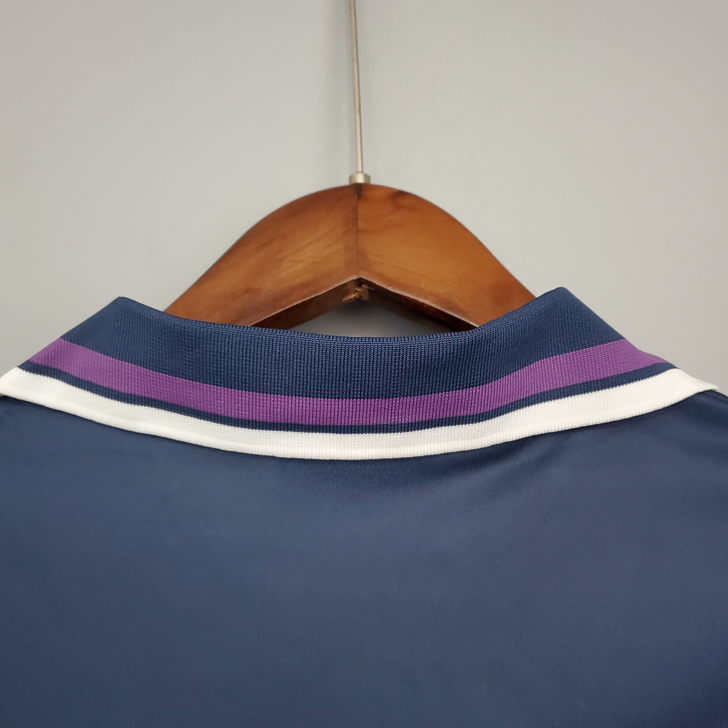 1990s Tottenham Hotspur Retro Football Shirt | Navy Purple Home