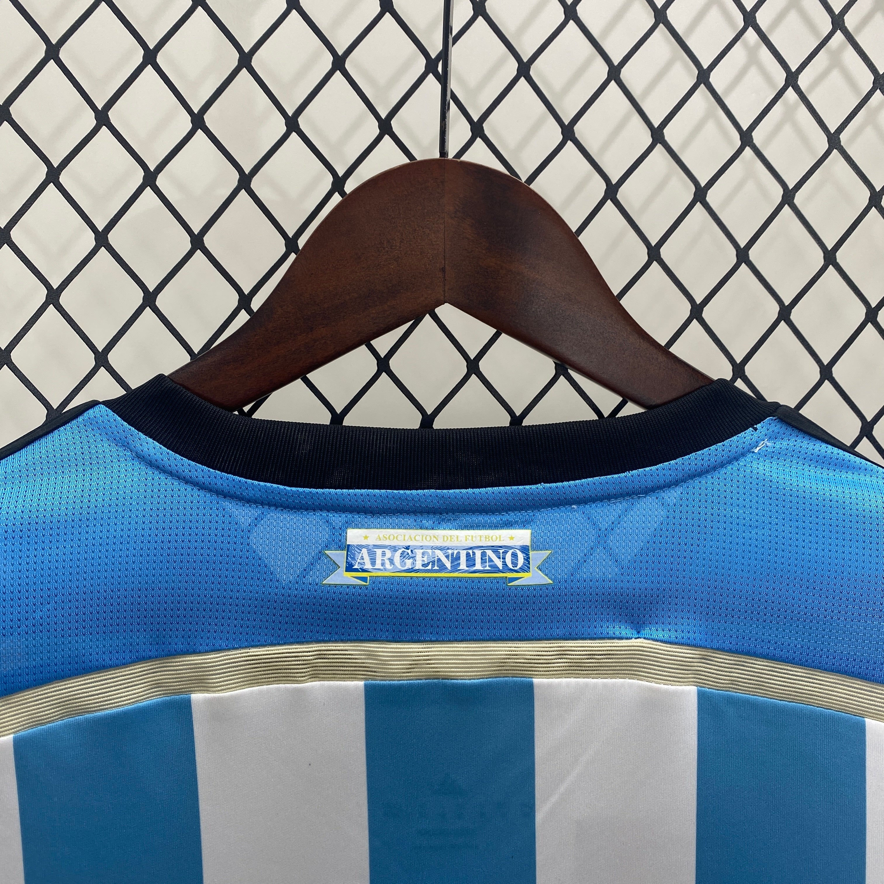 1990s Argentina Retro Football Shirt | Sky Blue White Home
