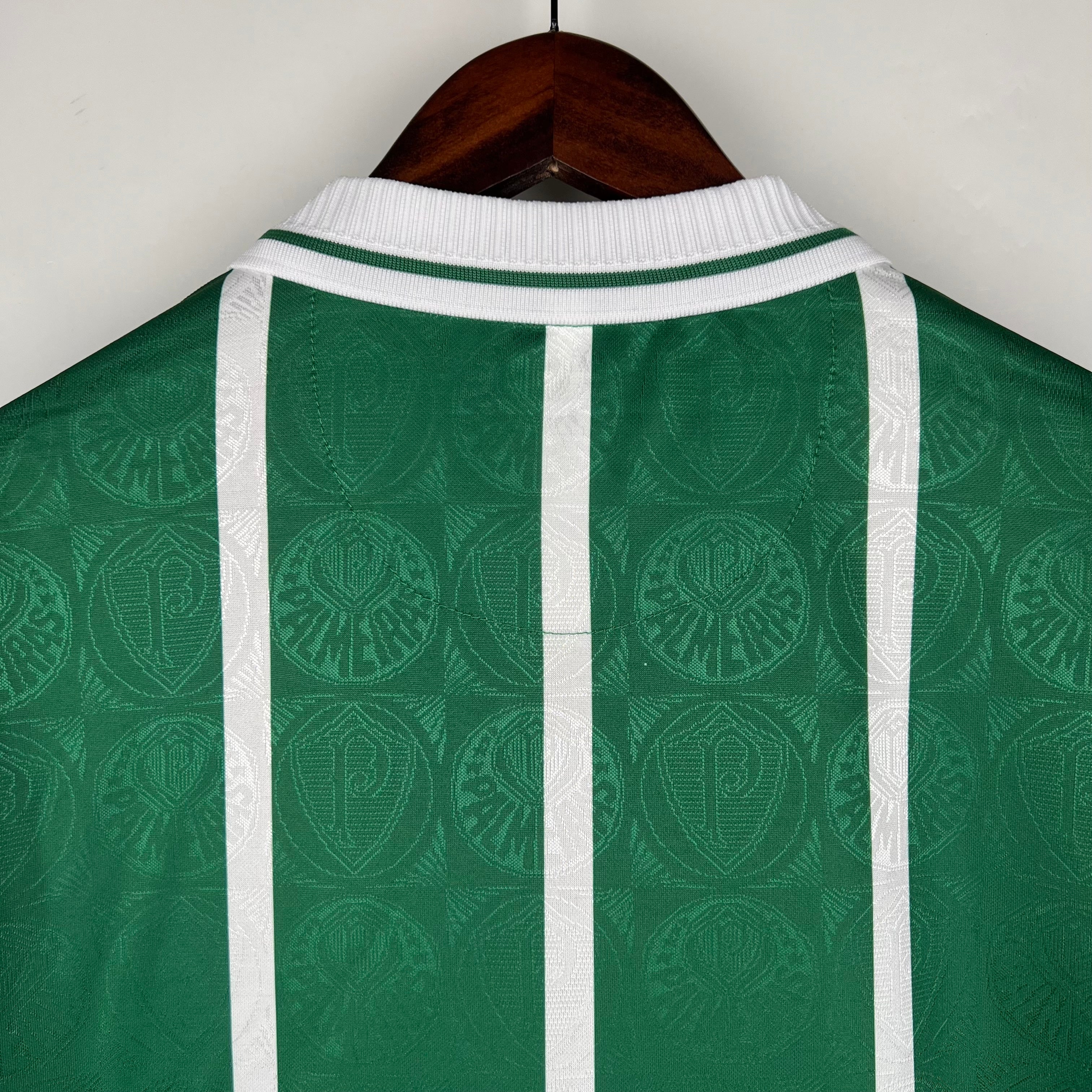 1980s Palmeiras Retro Football Shirt | Green White Home