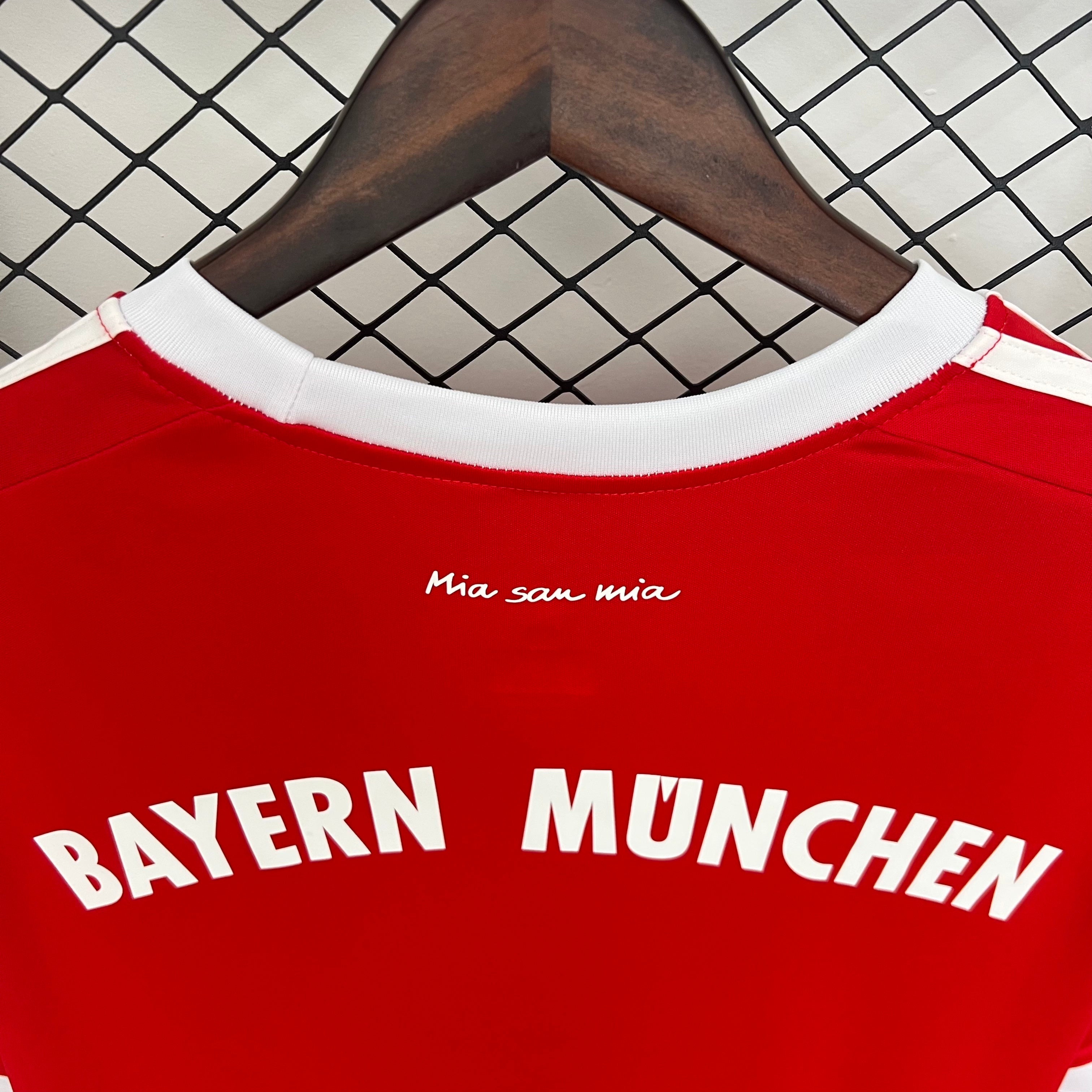 2020s Bayern Munchen Retro Football Shirt | Red White Home