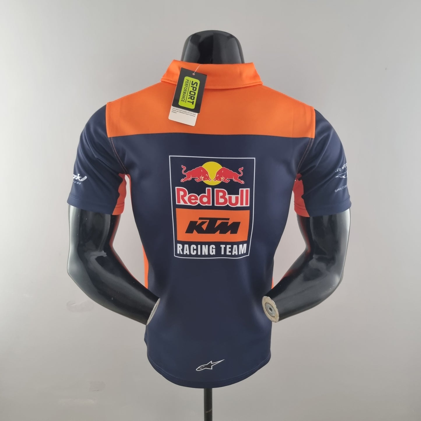 Red Bull KTM Racing Team 2023 Polo – Player Fit | Navy Orange