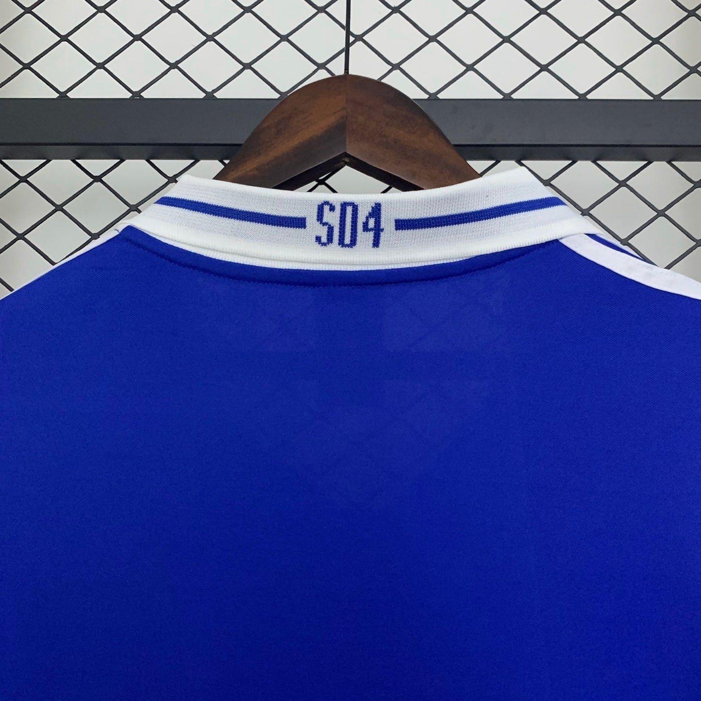 1990s Schalke 04 Retro Football Shirt | Royal Blue White Home