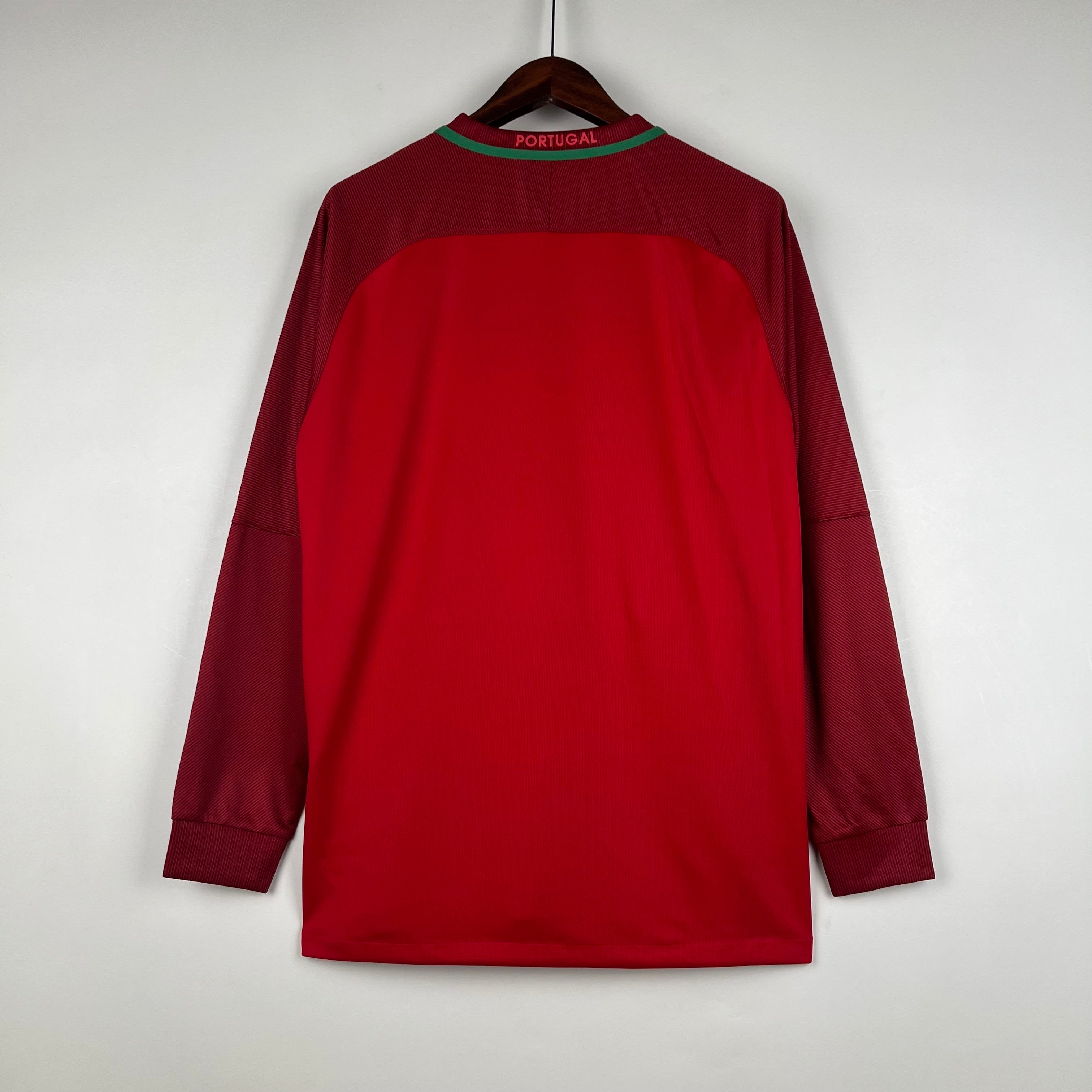 2010s Portugal Retro Football Shirt | Red Burgundy Home